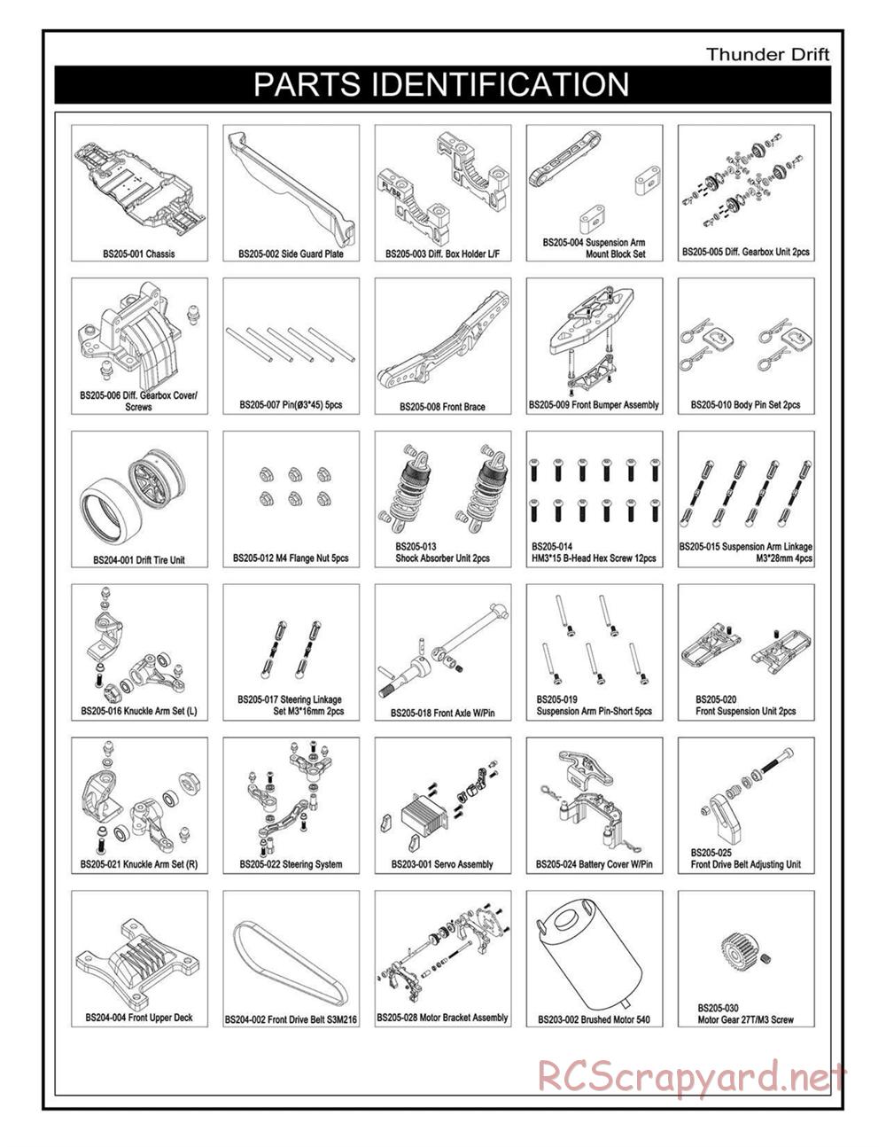 Redcat Racing - Thunder Drift - Manual - Page 7