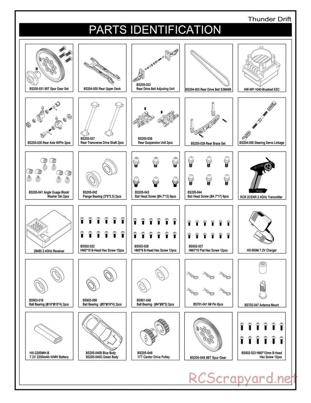 Redcat Racing - Thunder Drift - Manual - Page 8