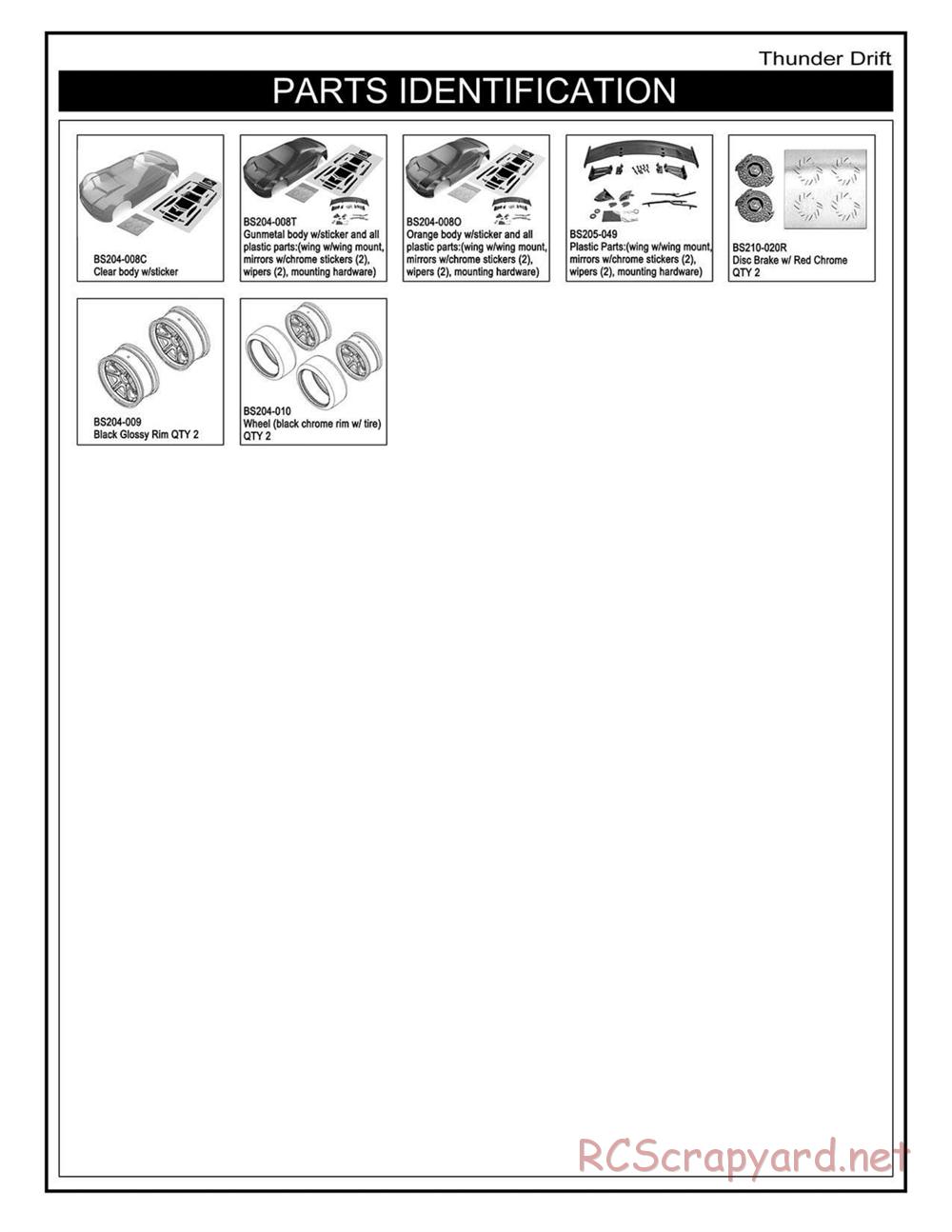 Redcat Racing - Thunder Drift - Manual - Page 9