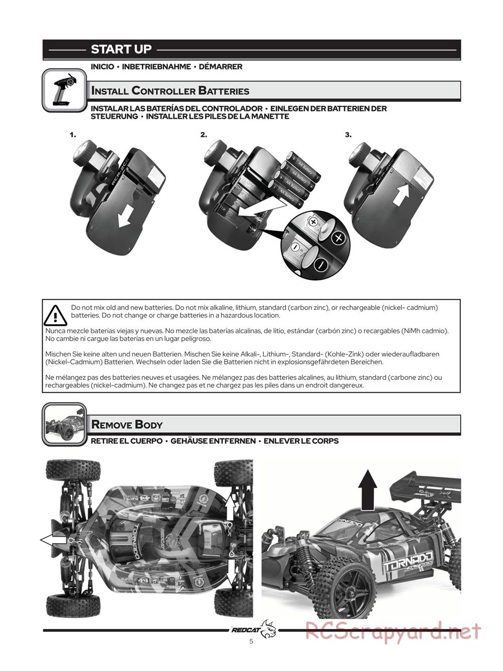 Redcat Racing - Tornado EPX Pro - Manual - Page 6