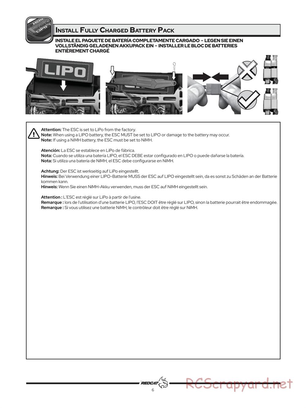 Redcat Racing - Tornado EPX Pro - Manual - Page 7