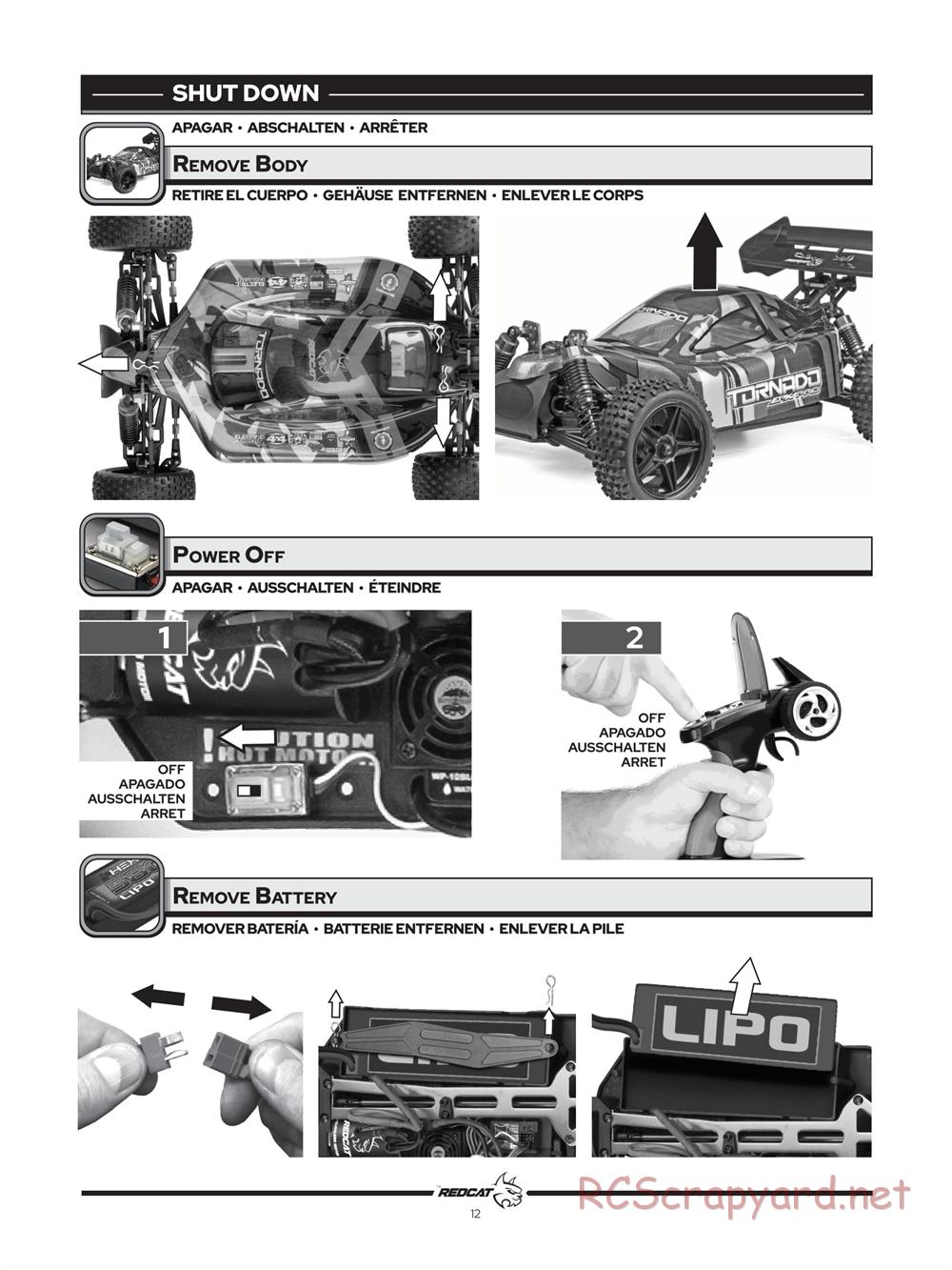 Redcat Racing - Tornado EPX Pro - Manual - Page 13