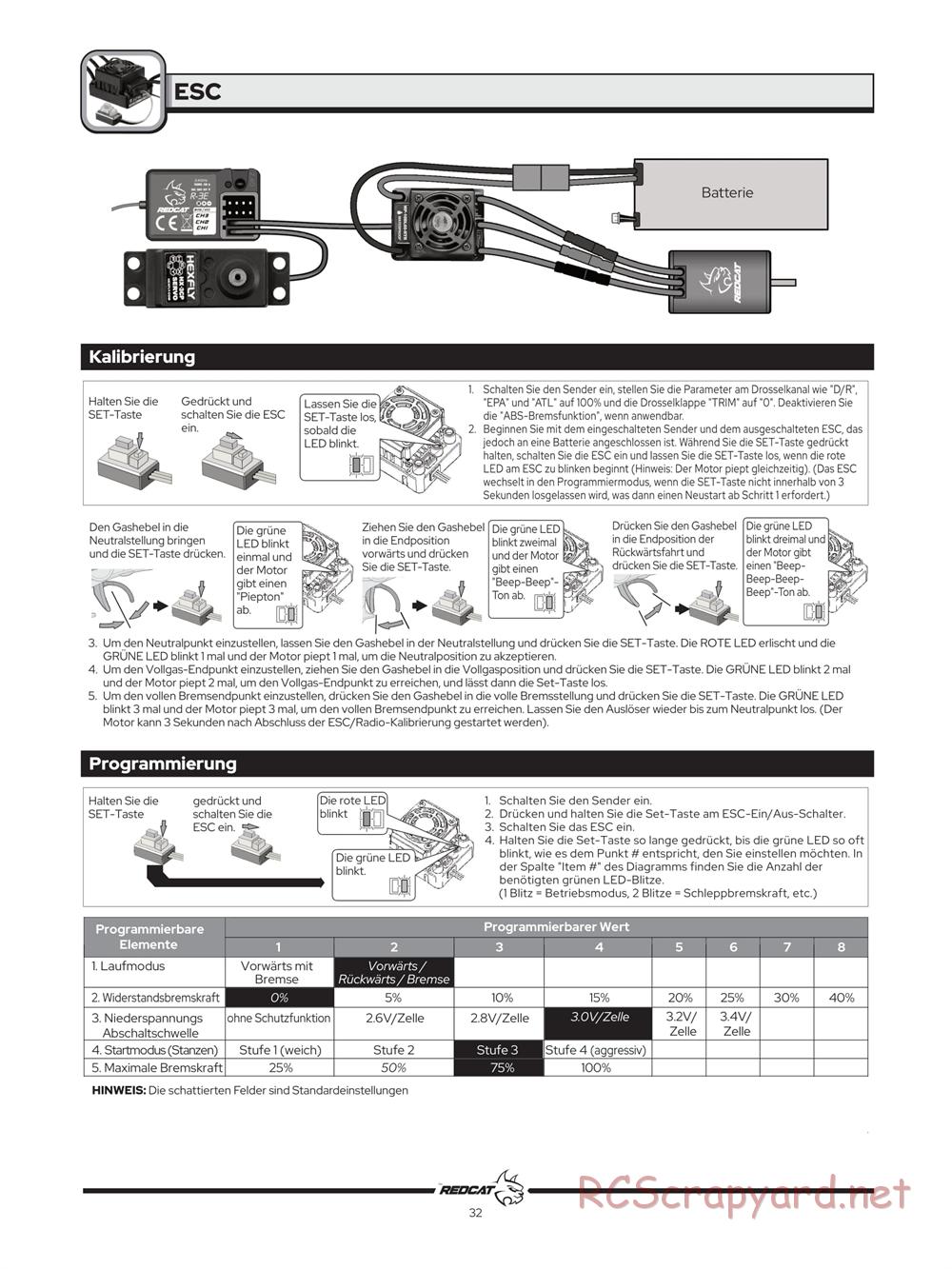 Redcat Racing - Tornado EPX Pro - Manual - Page 33