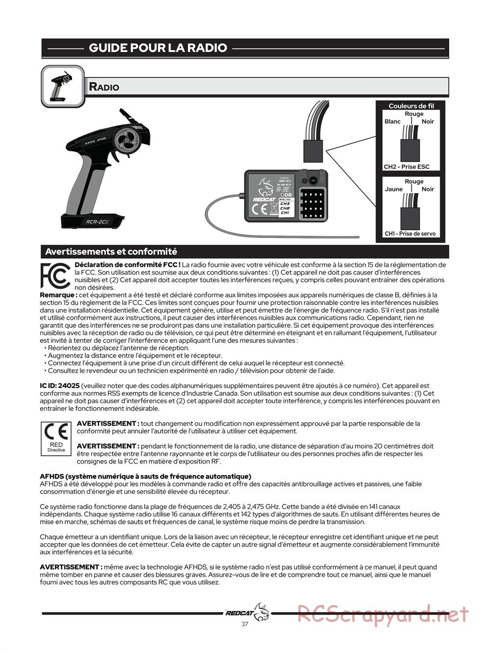 Redcat Racing - Tornado EPX Pro - Manual - Page 38