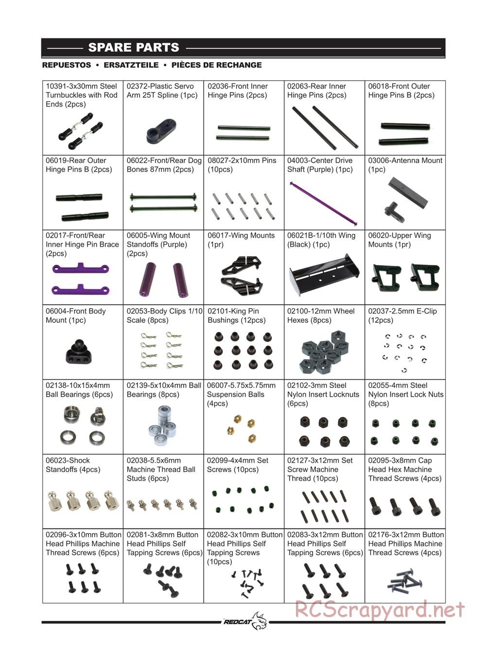 Redcat Racing - Tornado EPX Pro - Manual - Page 50