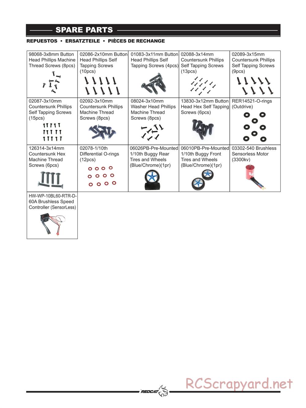 Redcat Racing - Tornado EPX Pro - Manual - Page 51