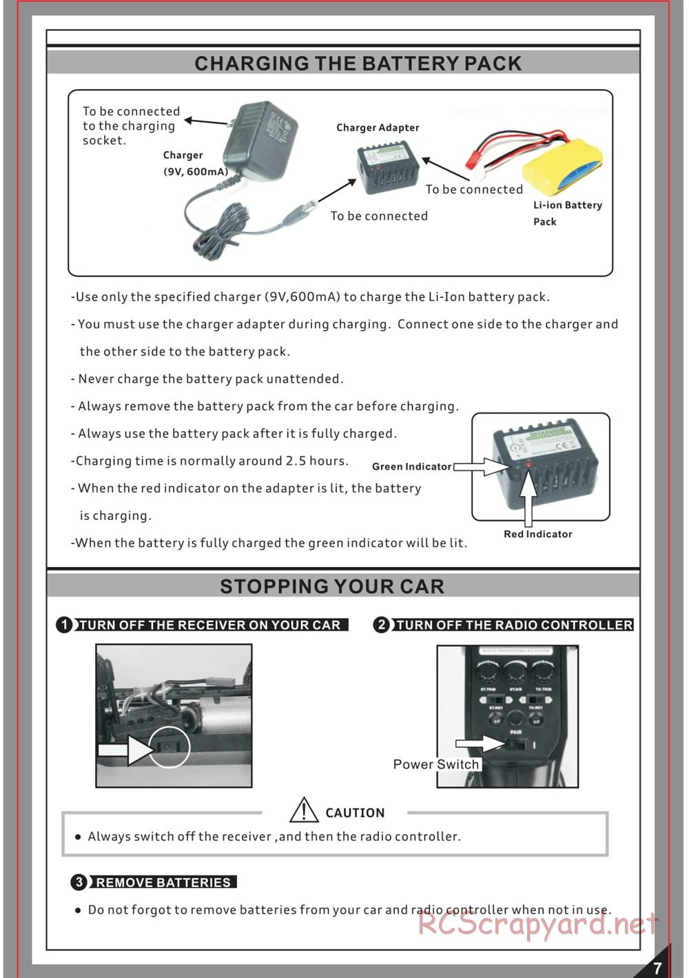 Redcat Racing - Tremor SG Truggy - Manual - Page 8