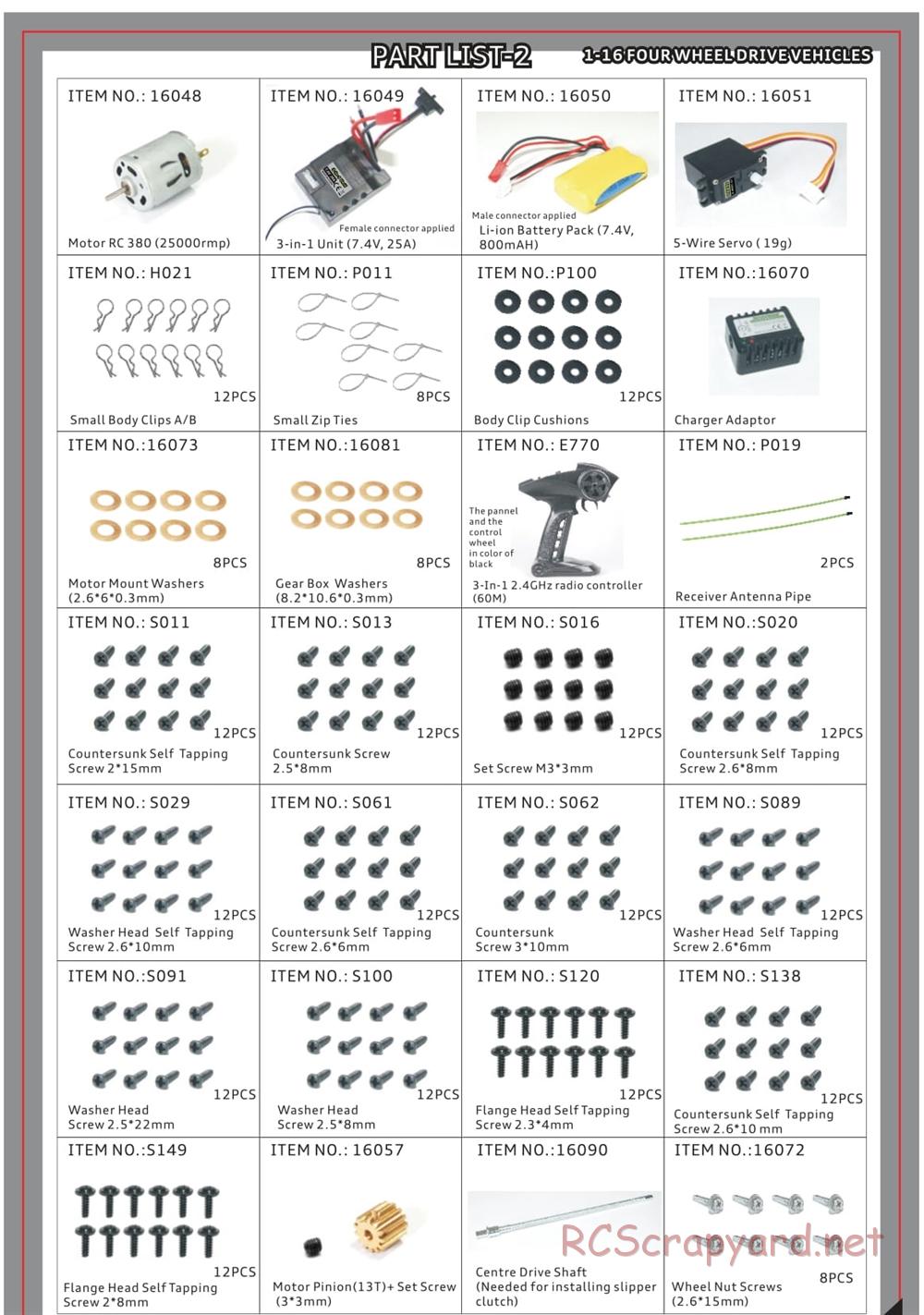 Redcat Racing - Tremor SG Truggy - Manual - Page 11