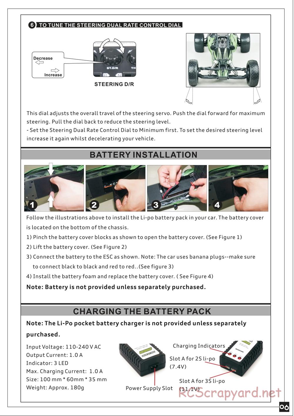 Redcat Racing - Tsunami Sand Rail / Dune Buggy - Manual - Page 7