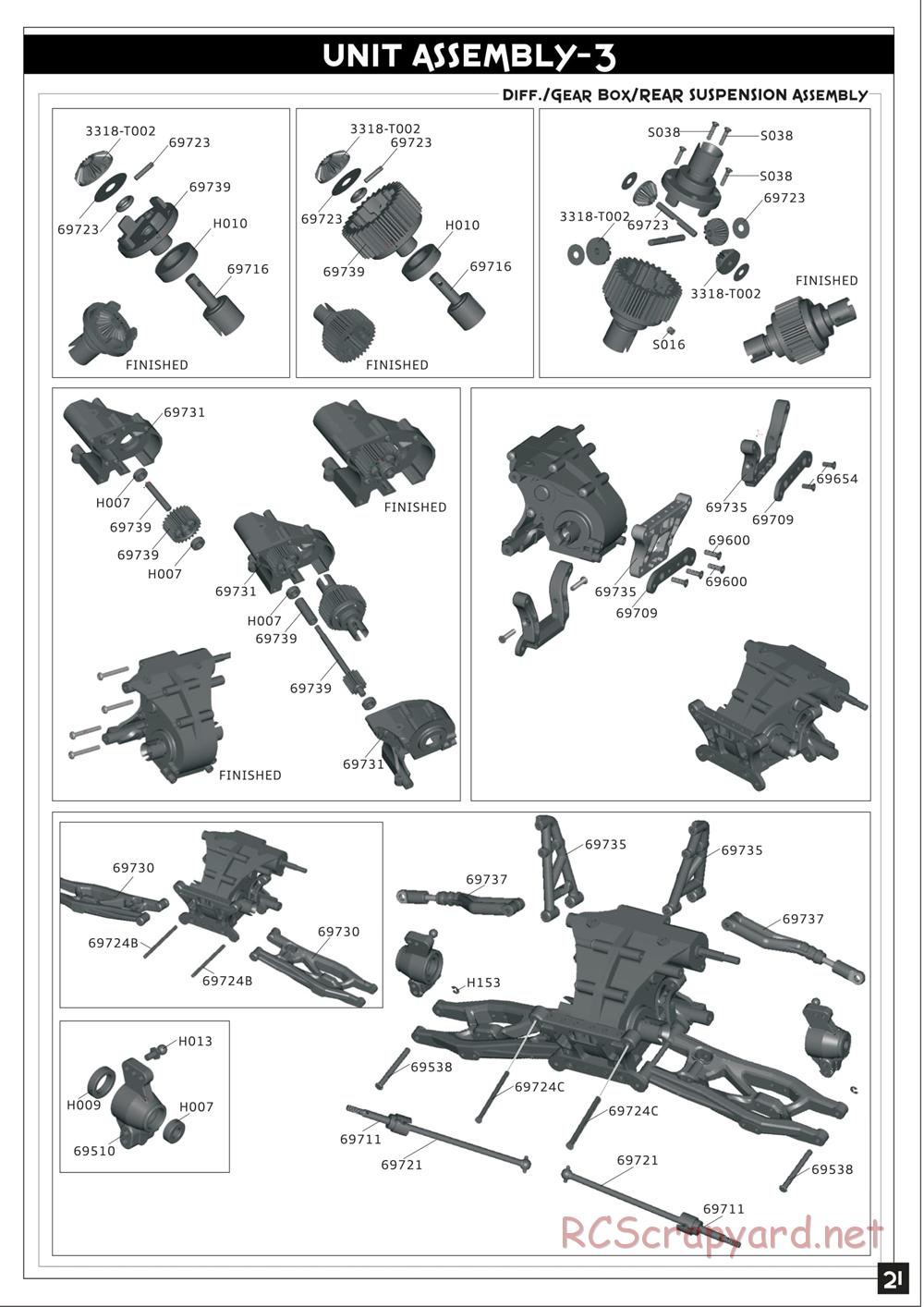 Redcat Racing - Tsunami Sand Rail / Dune Buggy - Manual - Page 22