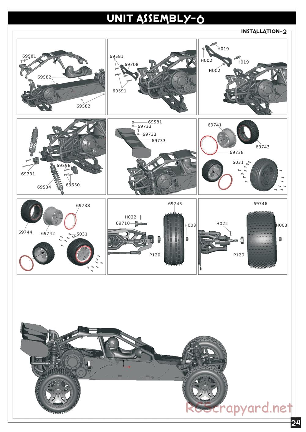 Redcat Racing - Tsunami Sand Rail / Dune Buggy - Manual - Page 25