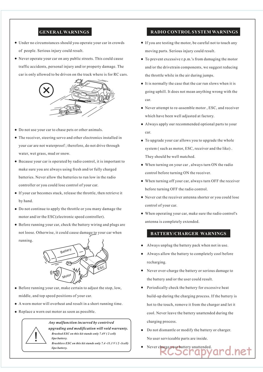 Redcat Racing - Twister XB - Manual - Page 2