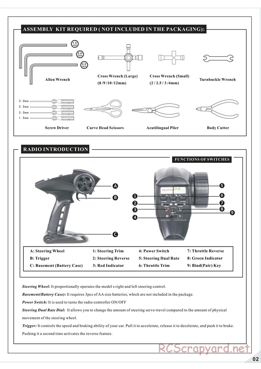 Redcat Racing - Twister XB - Manual - Page 4