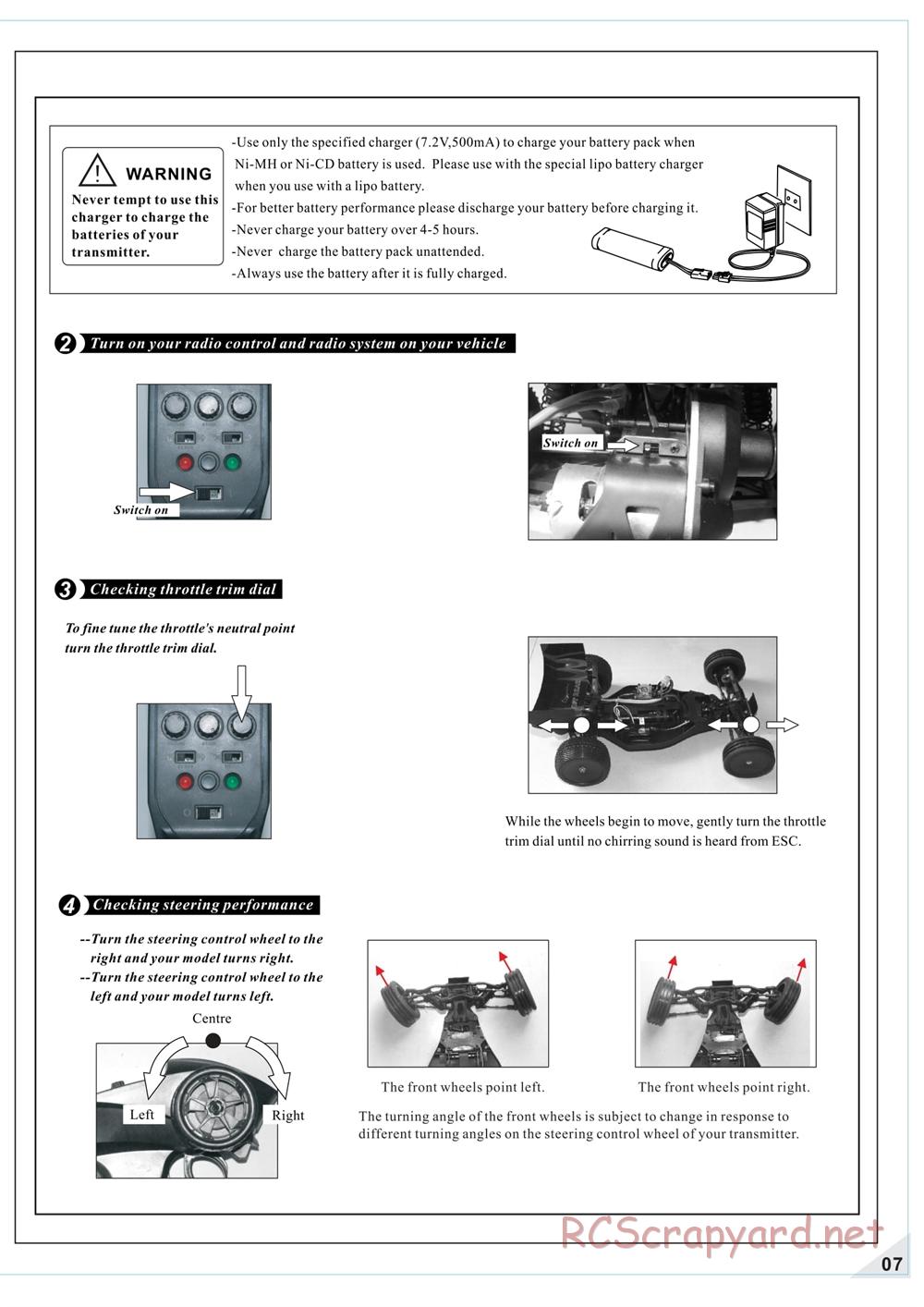 Redcat Racing - Twister XB - Manual - Page 9