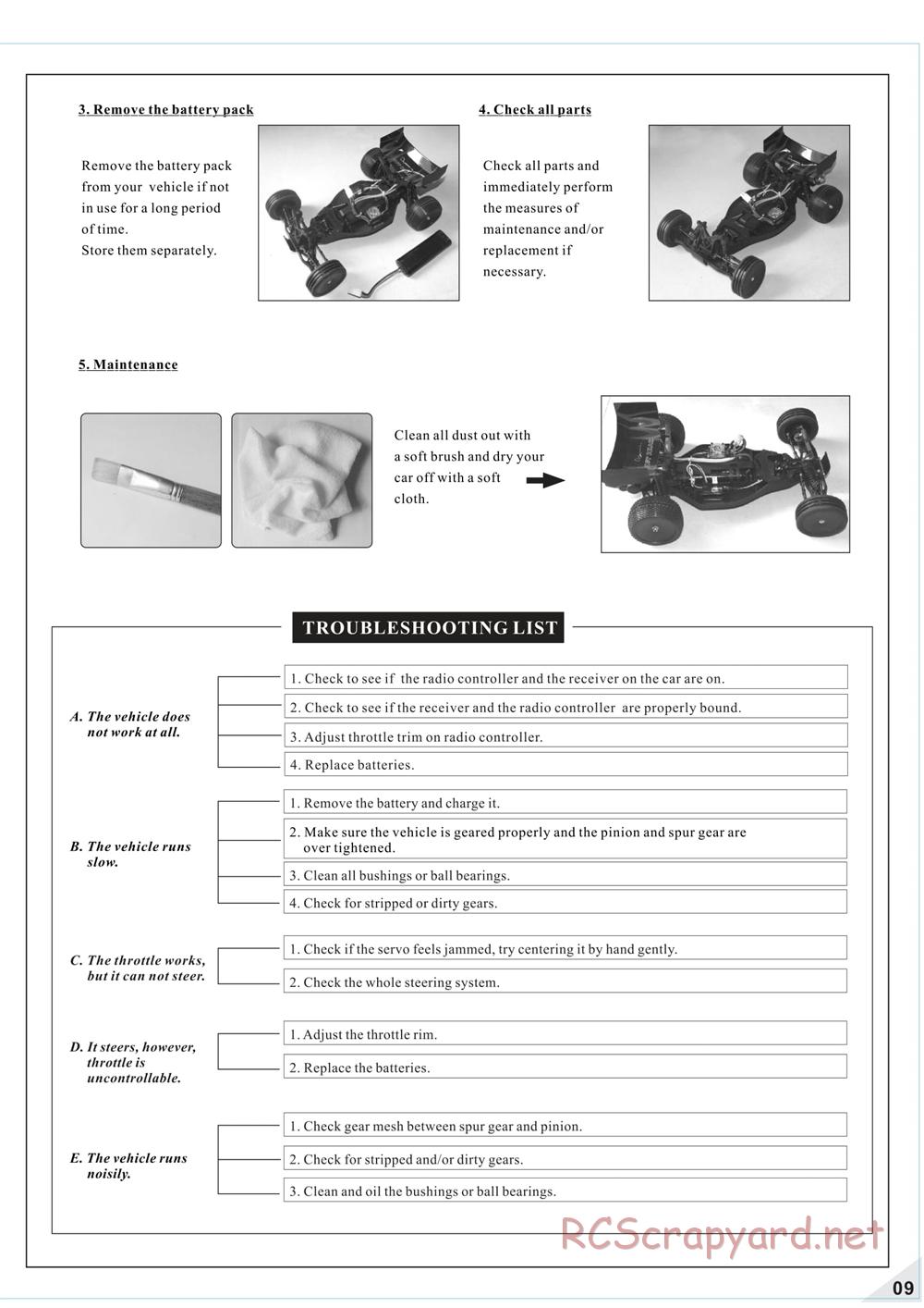 Redcat Racing - Twister XB - Manual - Page 11