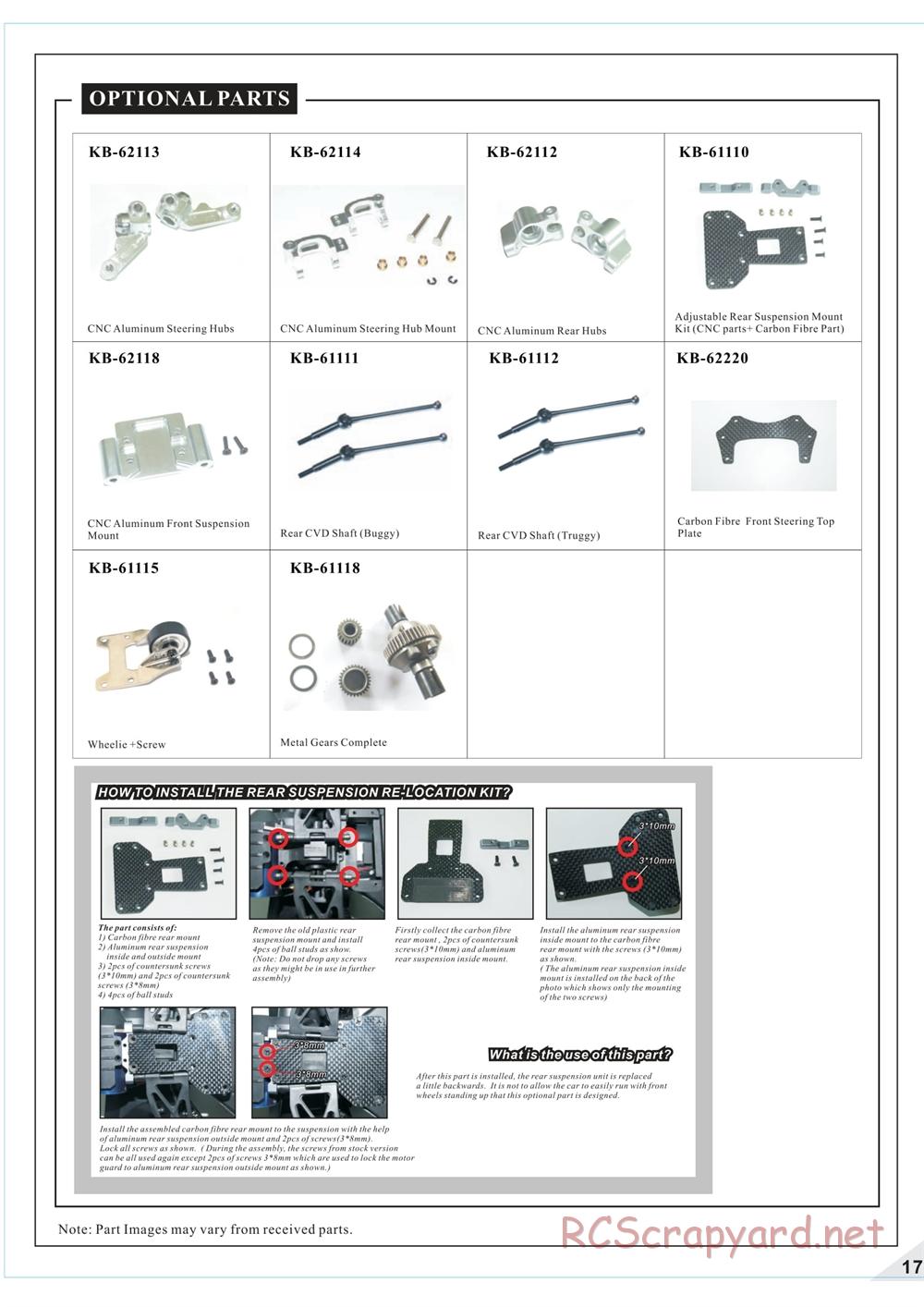 Redcat Racing - Twister XB - Manual - Page 19