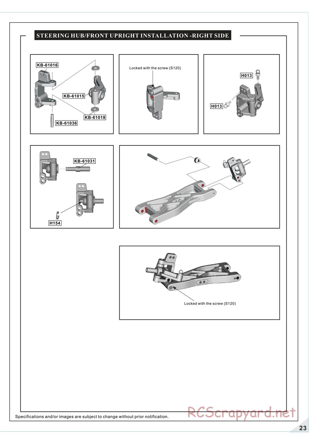 Redcat Racing - Twister XB - Manual - Page 24