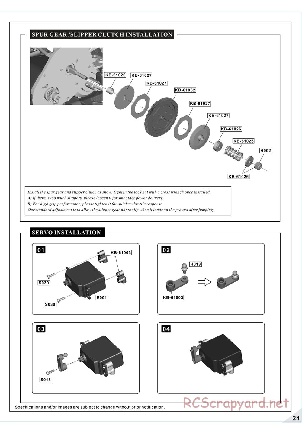 Redcat Racing - Twister XB - Manual - Page 26