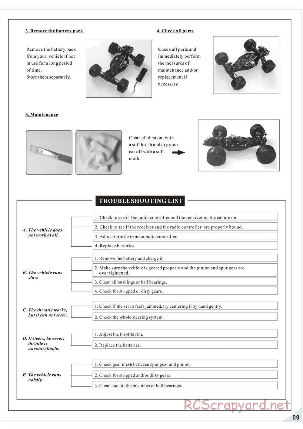 Redcat Racing - Twister XTG - Manual - Page 11