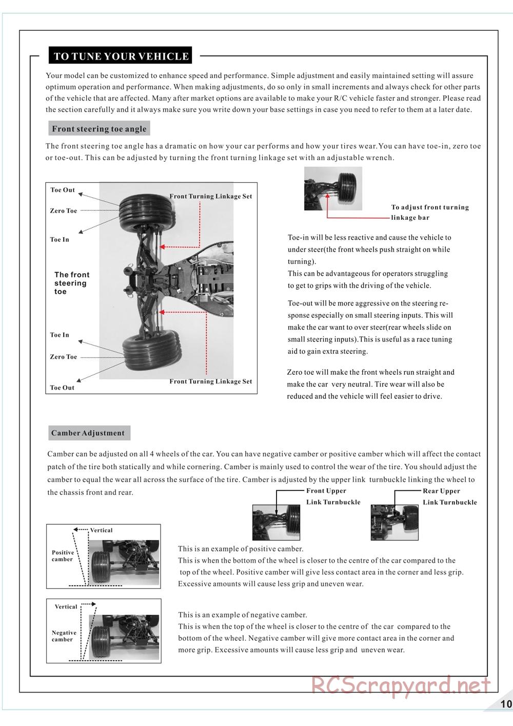 Redcat Racing - Twister XTG - Manual - Page 12