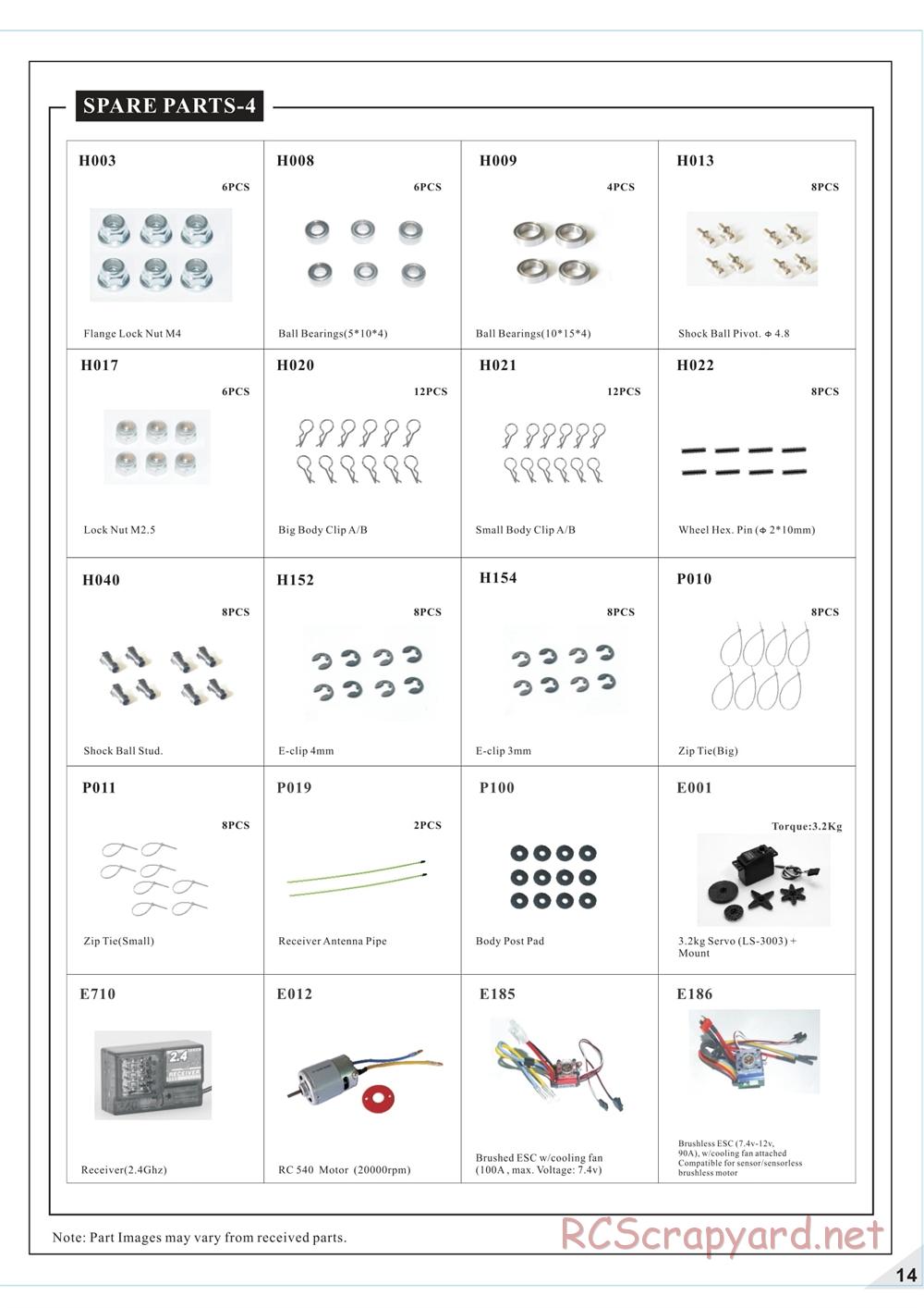 Redcat Racing - Twister XTG - Manual - Page 16