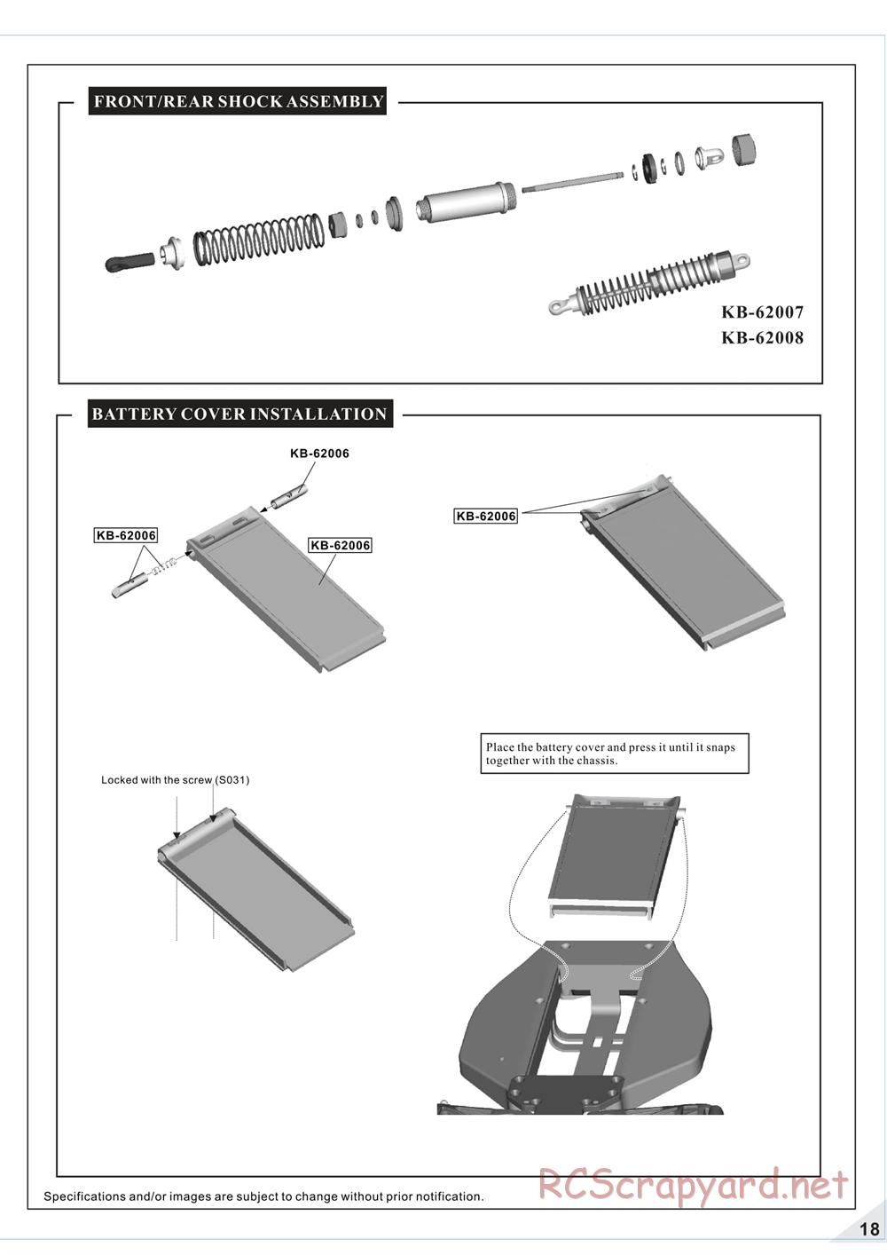 Redcat Racing - Twister XTG - Manual - Page 20