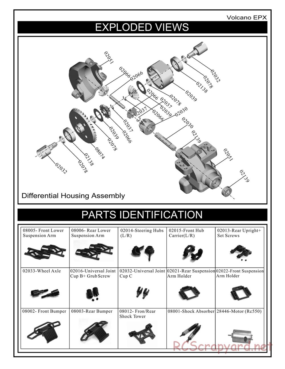 Redcat Racing - Volcano EPX - Manual - Page 7