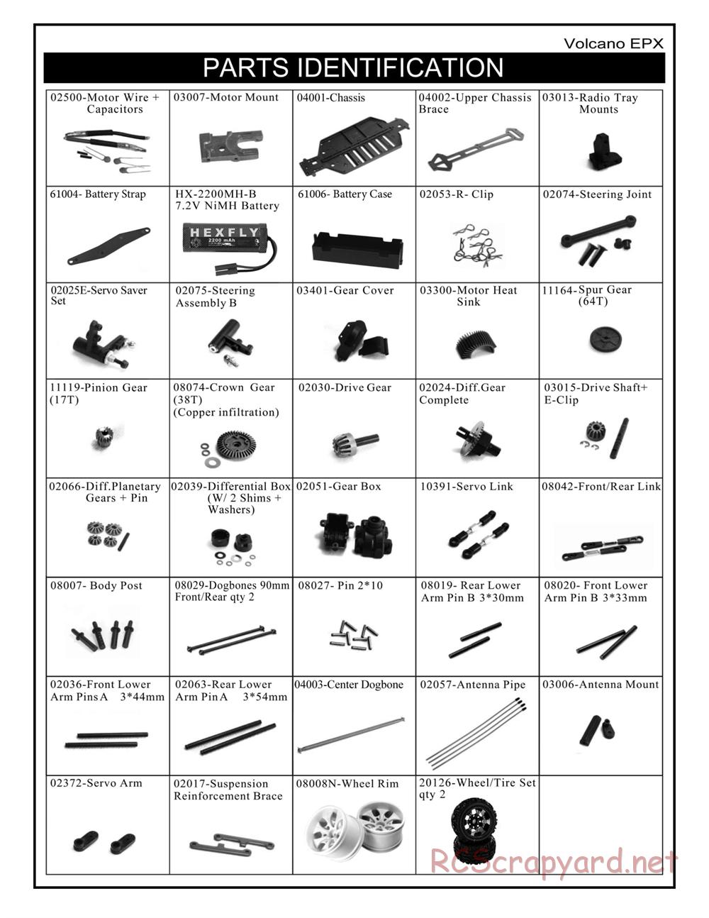 Redcat Racing - Volcano EPX - Manual - Page 8