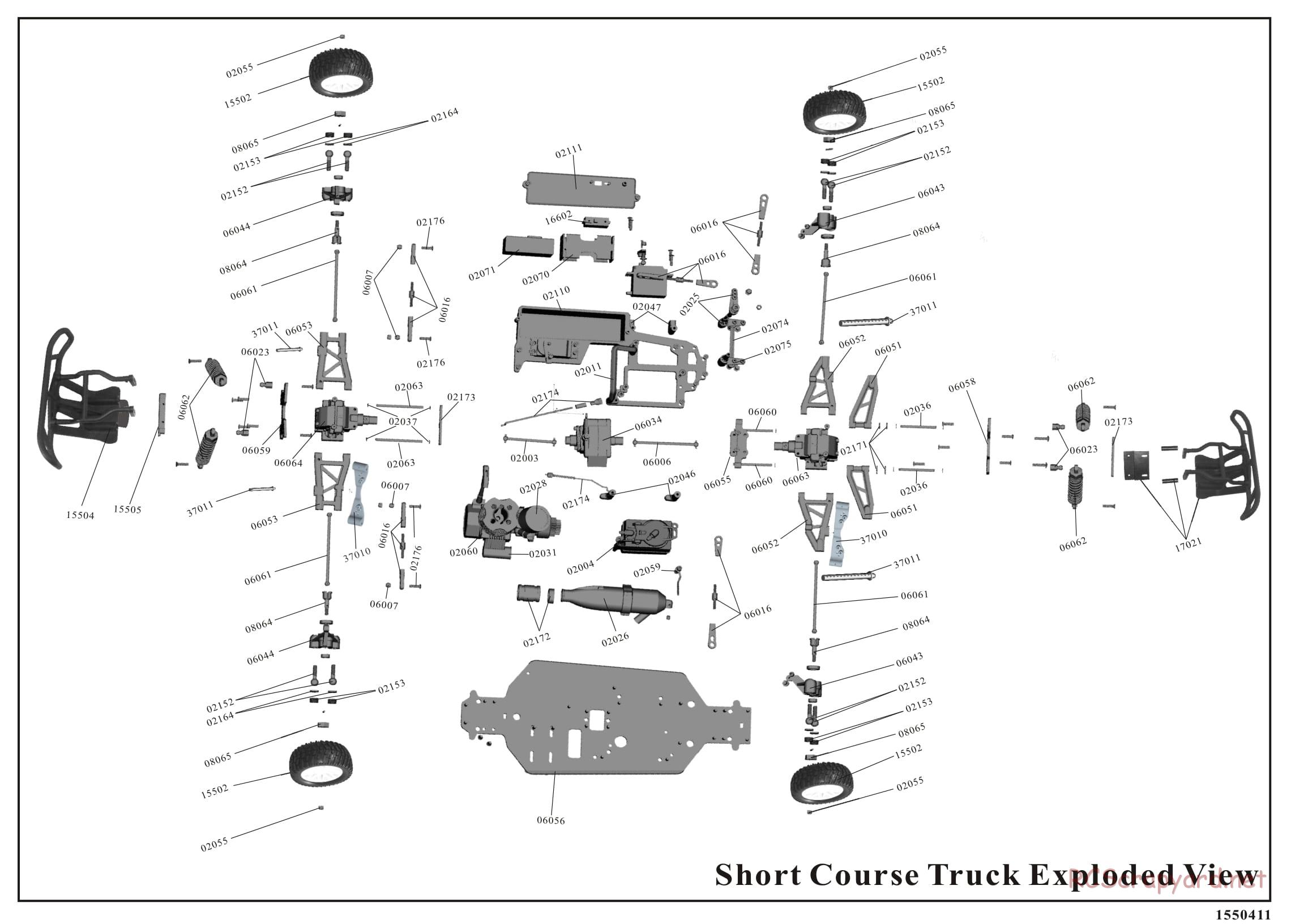 Redcat Racing - Vortex SS - Parts List - Page 4