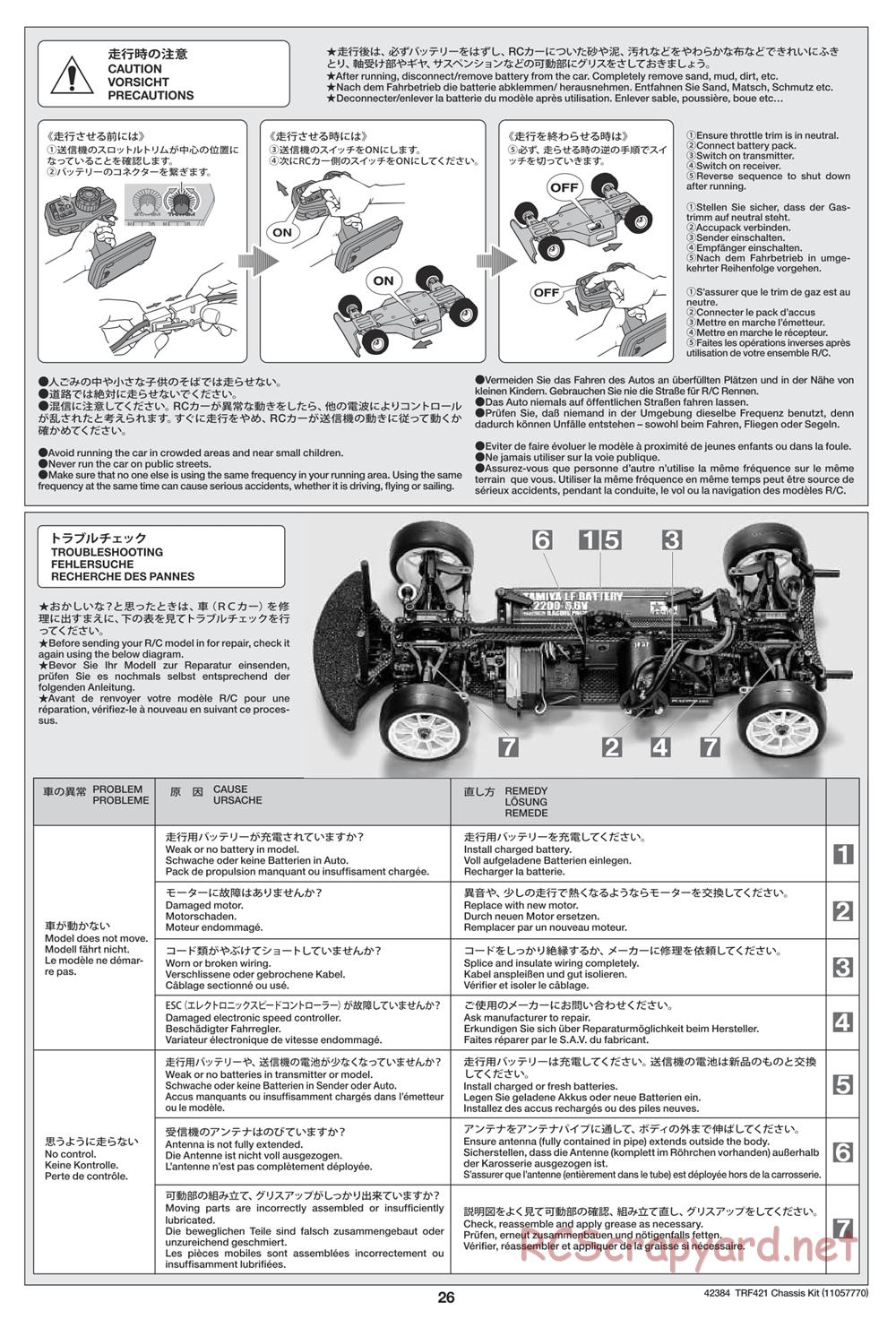 Tamiya - 42384 Chassis - Manual - Page 26