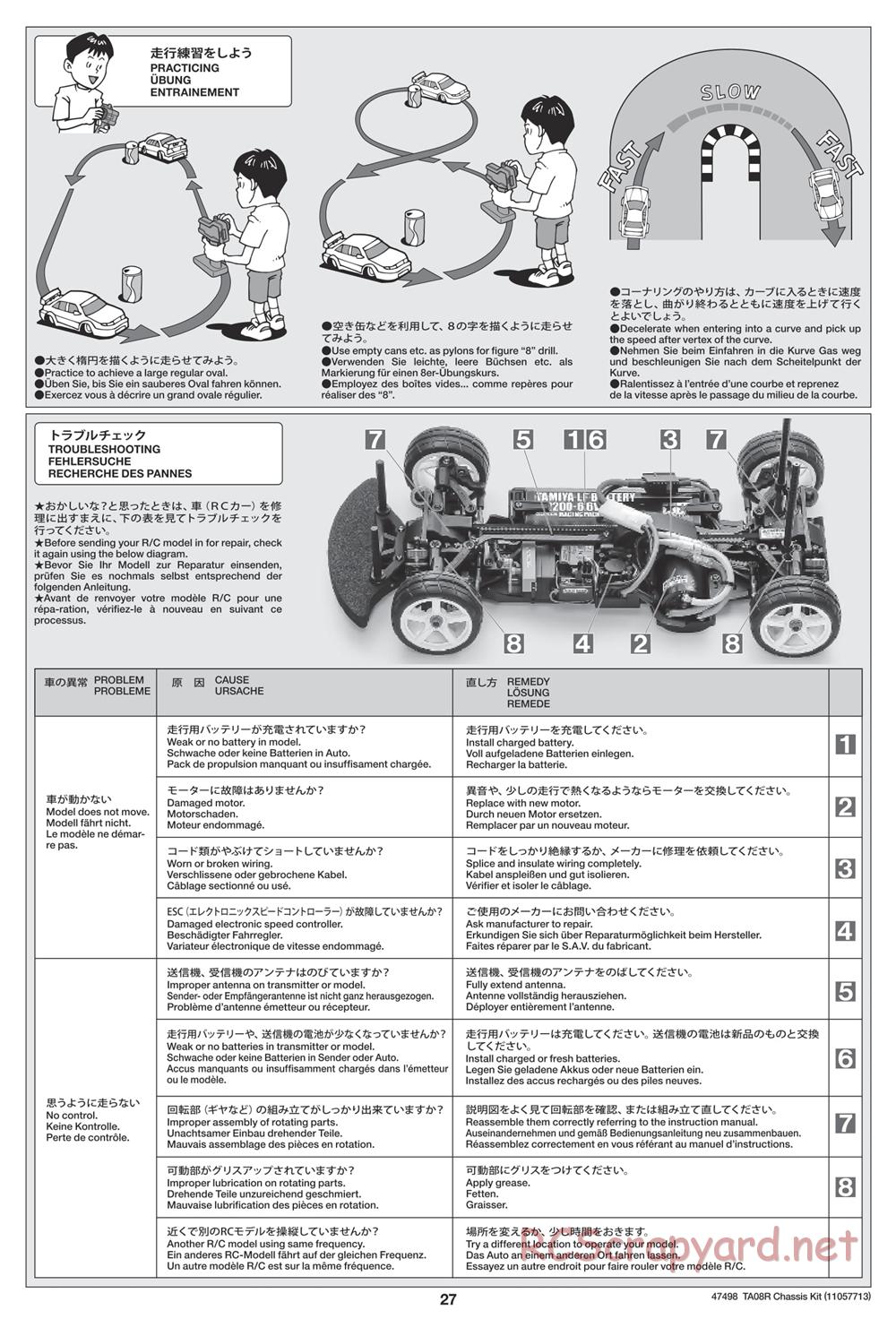 Tamiya - 47498 Chassis - Manual - Page 27