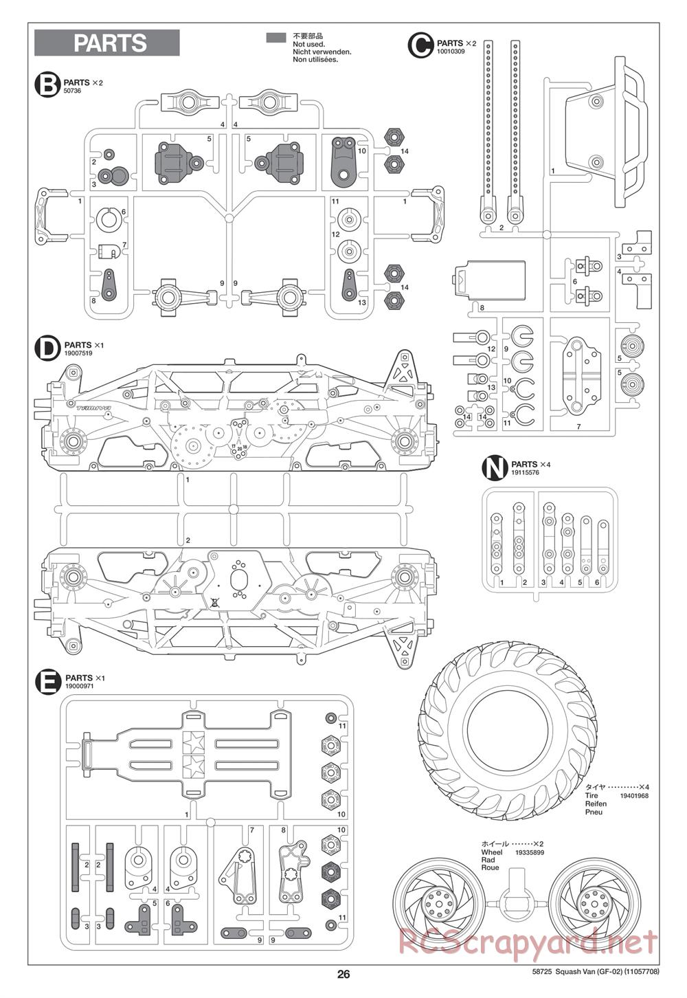 Tamiya - GF-02 Chassis - Manual - Page 26