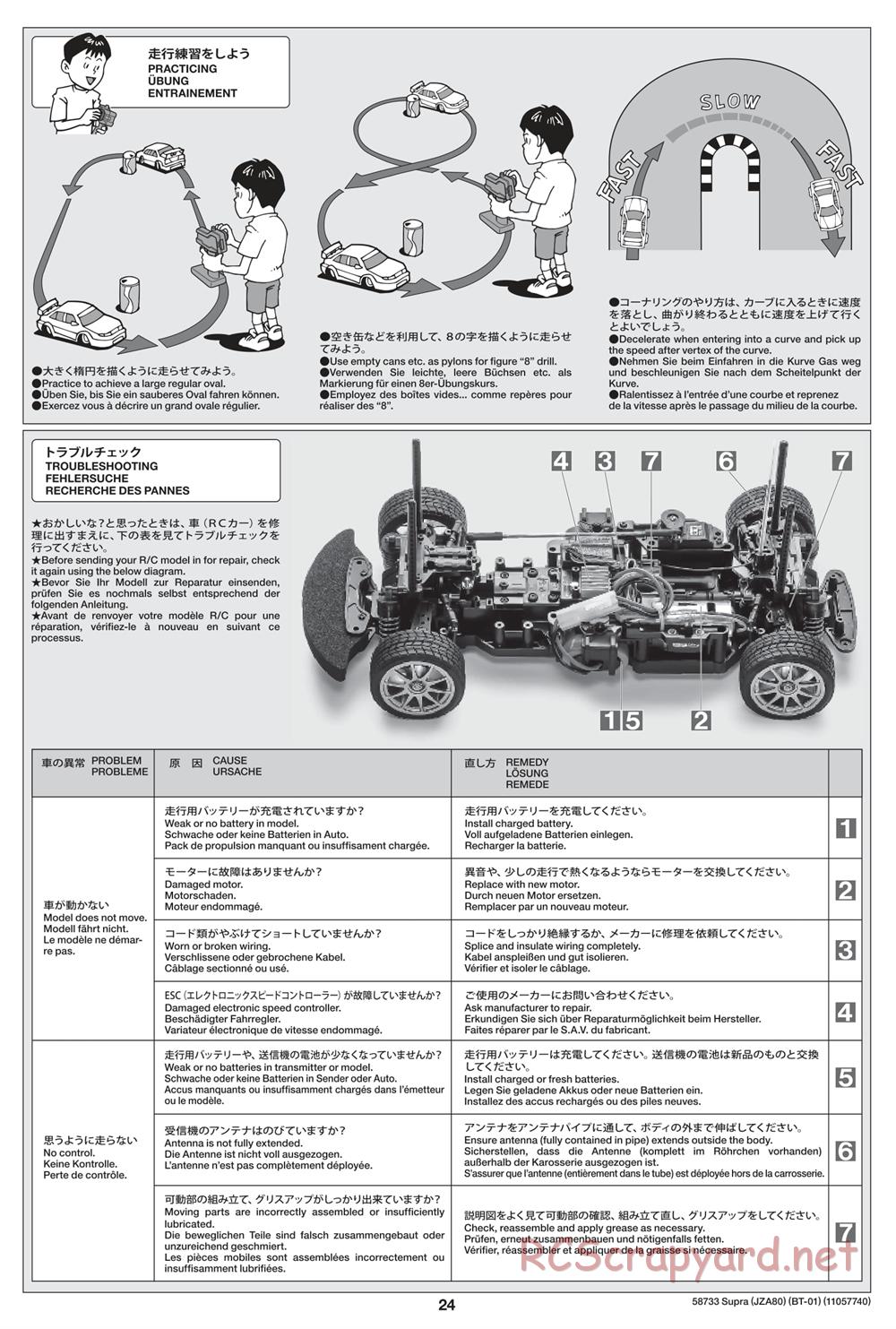 Tamiya - BT-01 Chassis - Manual - Page 24