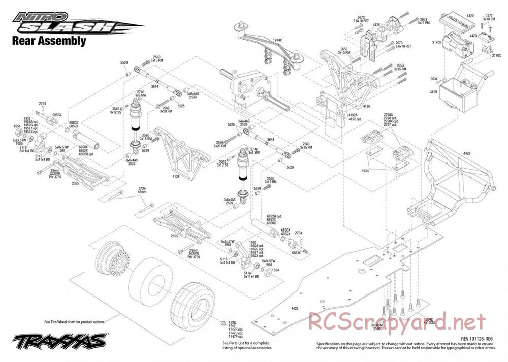 Traxxas - Nitro Slash TSM (2015) - Exploded Views - Page 3