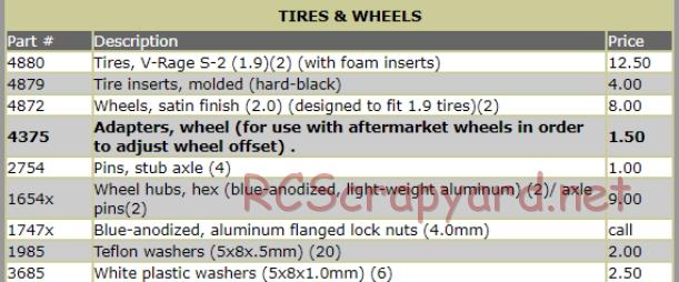 Traxxas - Nitro 4-Tec Pro (1998) - Parts - Page 12