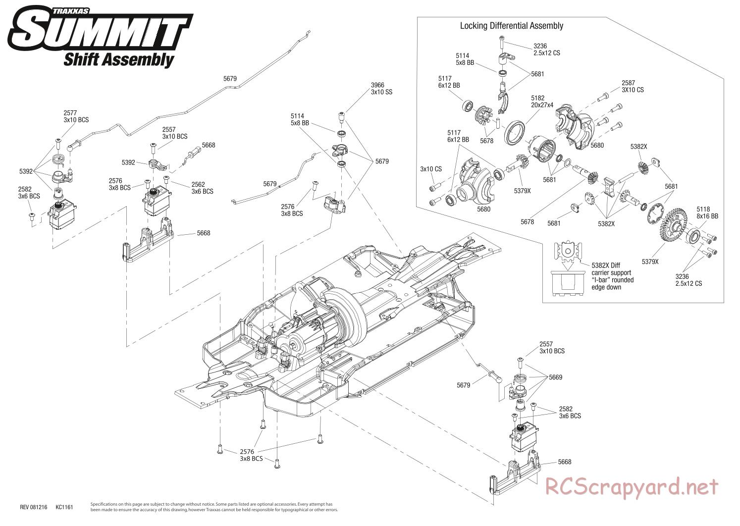 Traxxas - Summit (2009) - Exploded Views - Page 5