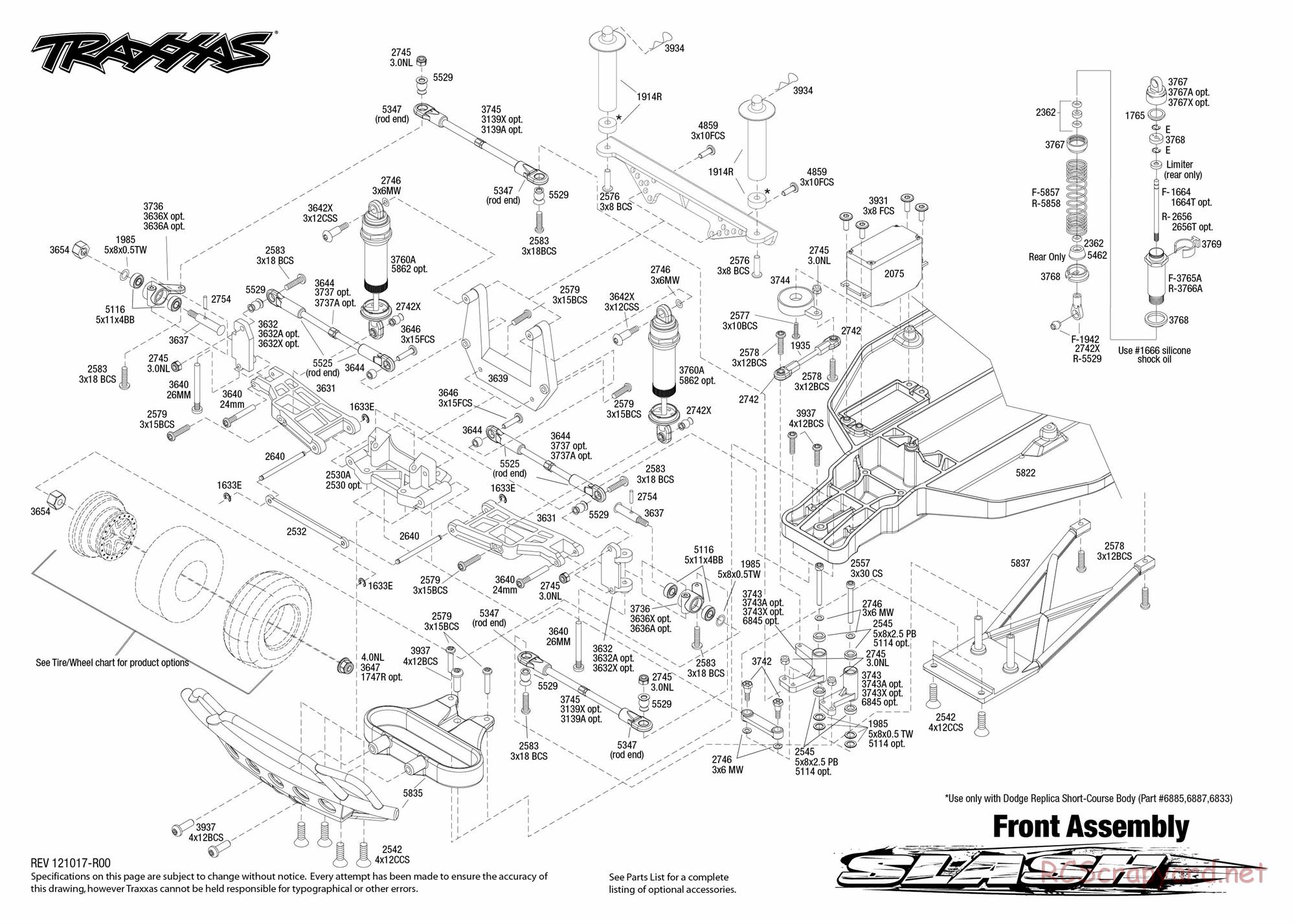 Traxxas - Slash 2WD - Exploded Views - Page 2