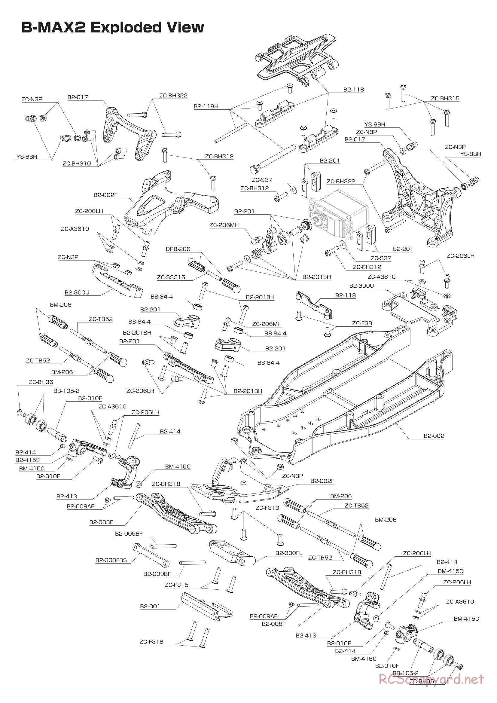 Yokomo - B-Max2 - Manual - Page 28