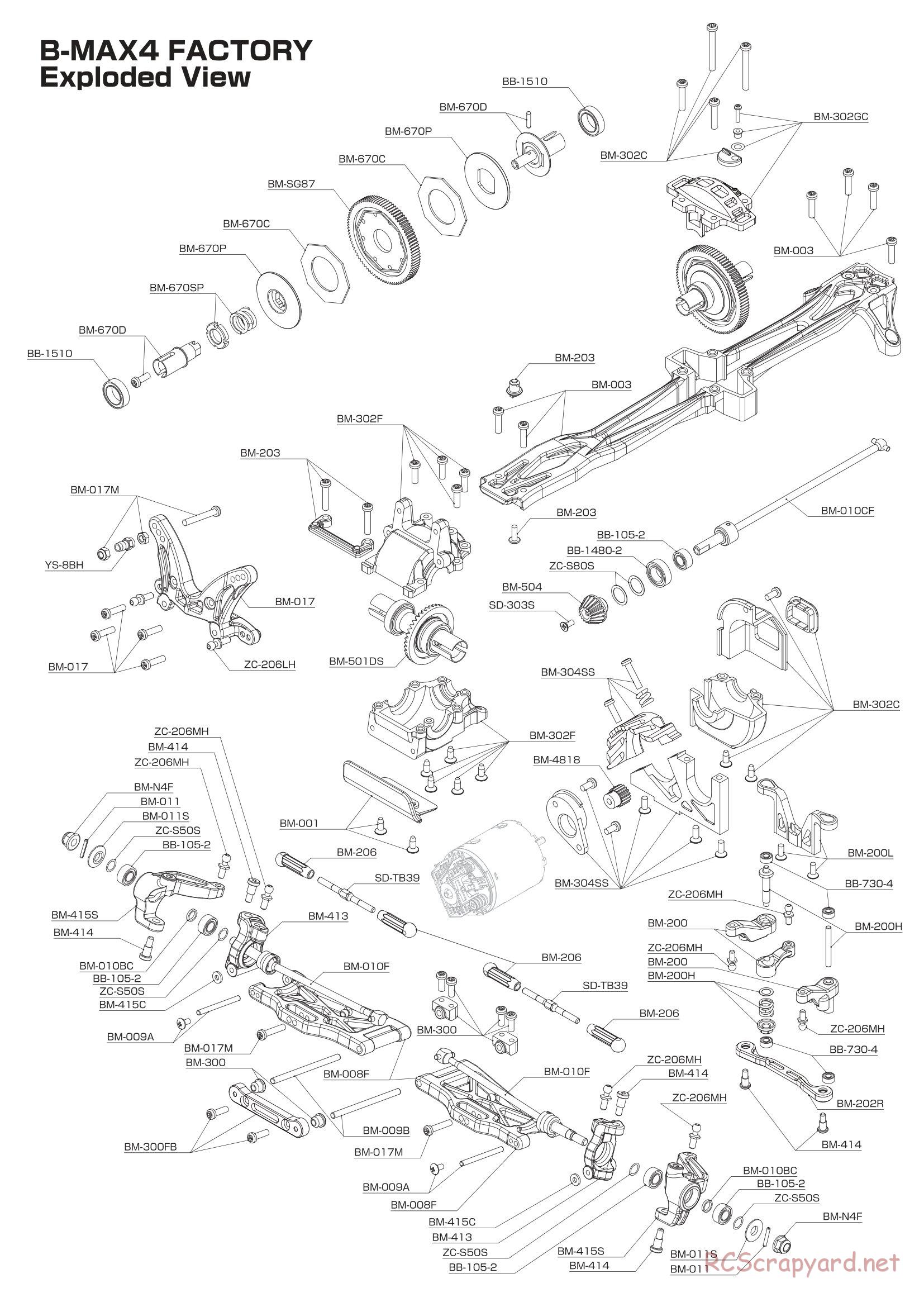 Yokomo - B-Max4 Factory - Manual - Page 28