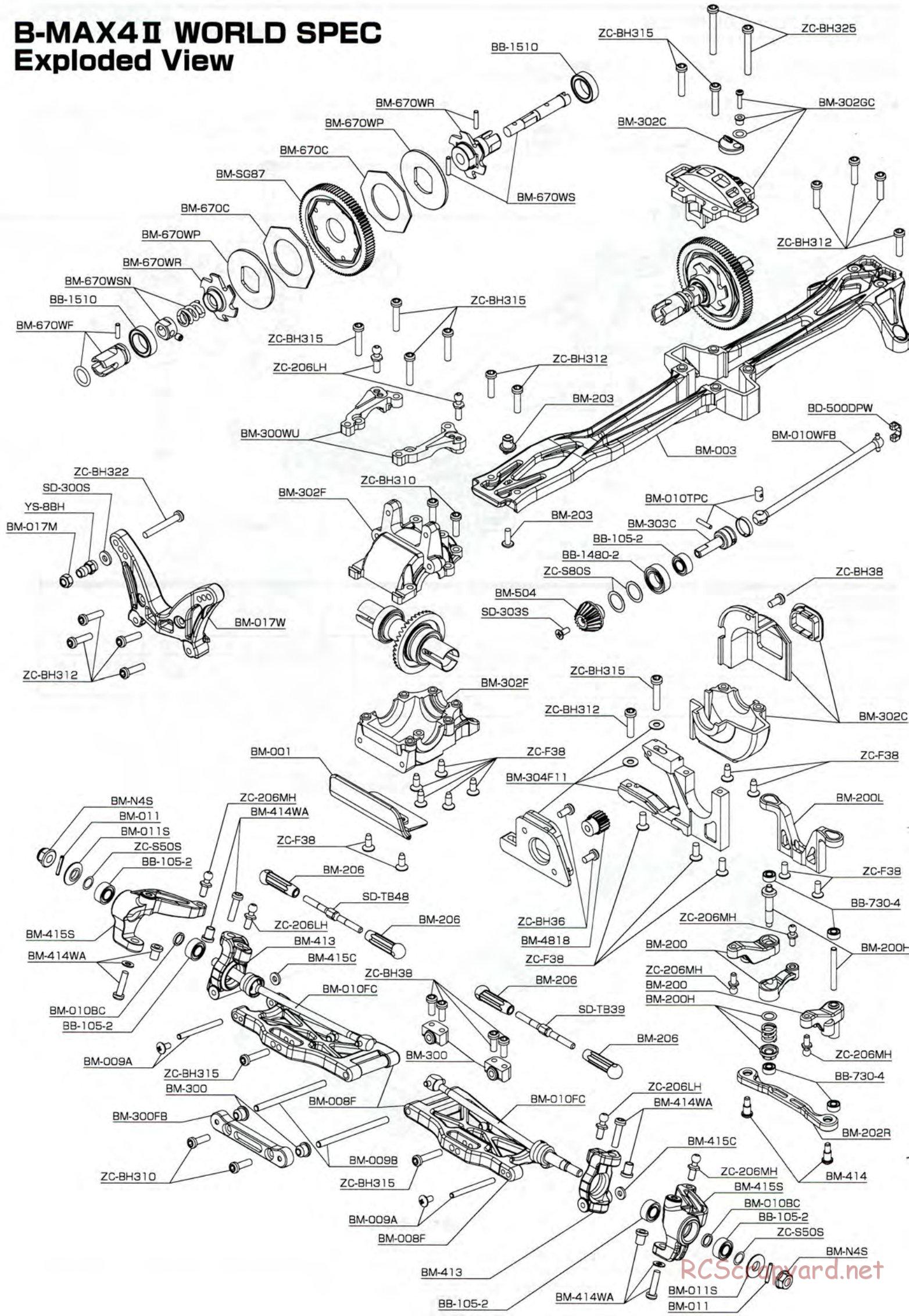 Yokomo - B-Max4 II World Spec - Manual - Page 28