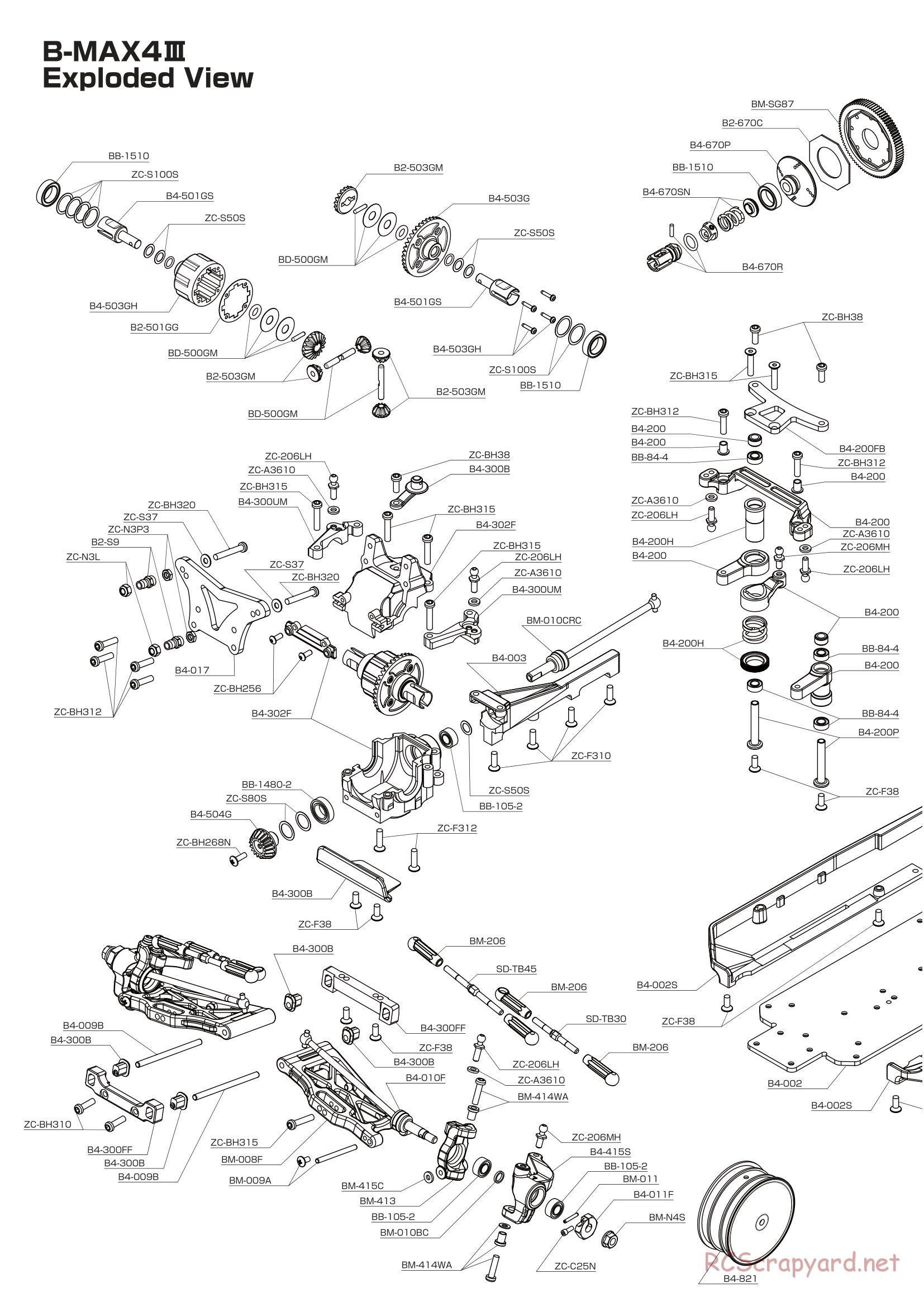 Yokomo - B-Max4 III - Manual - Page 30