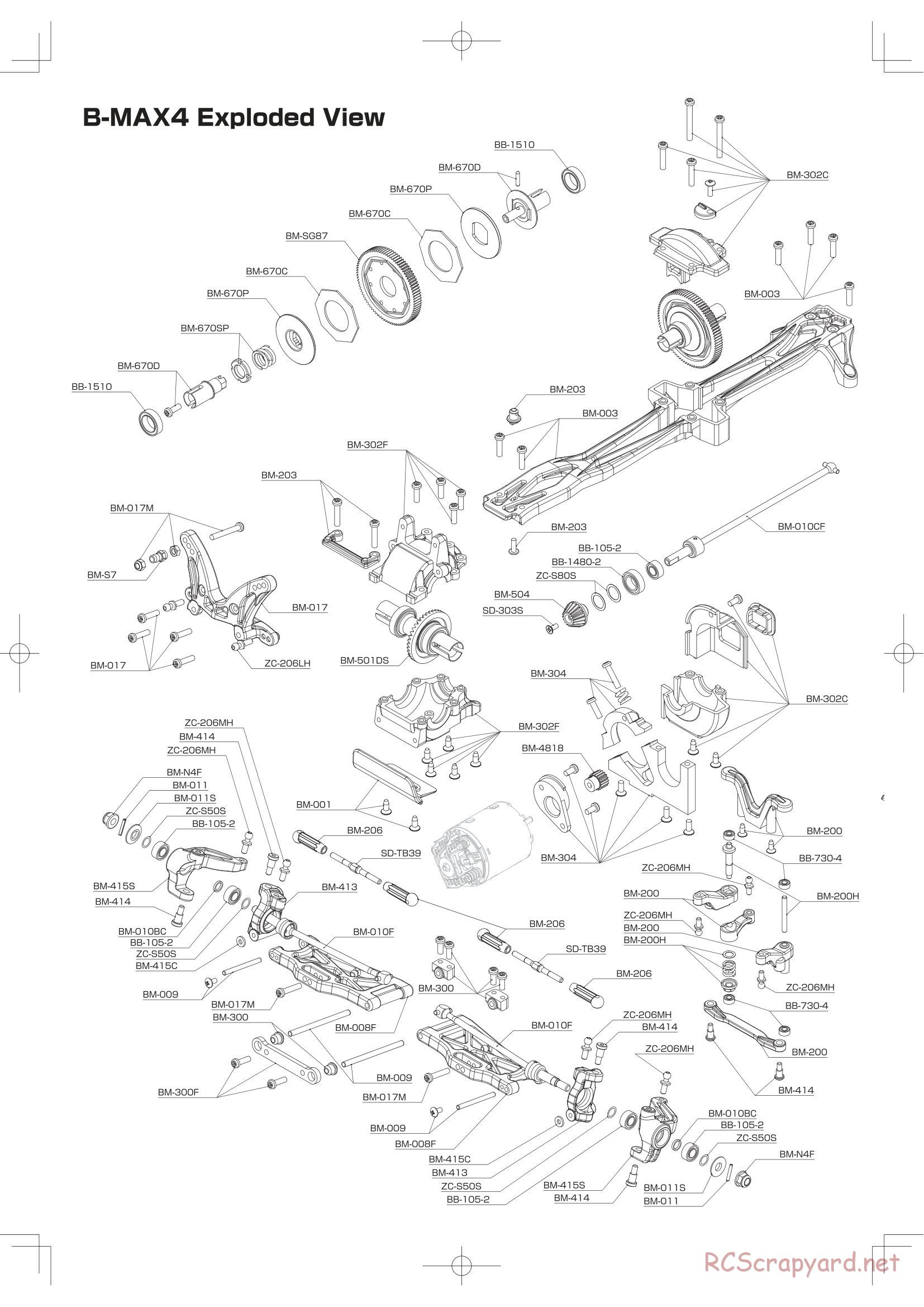 Yokomo - B-Max4 - Manual - Page 28