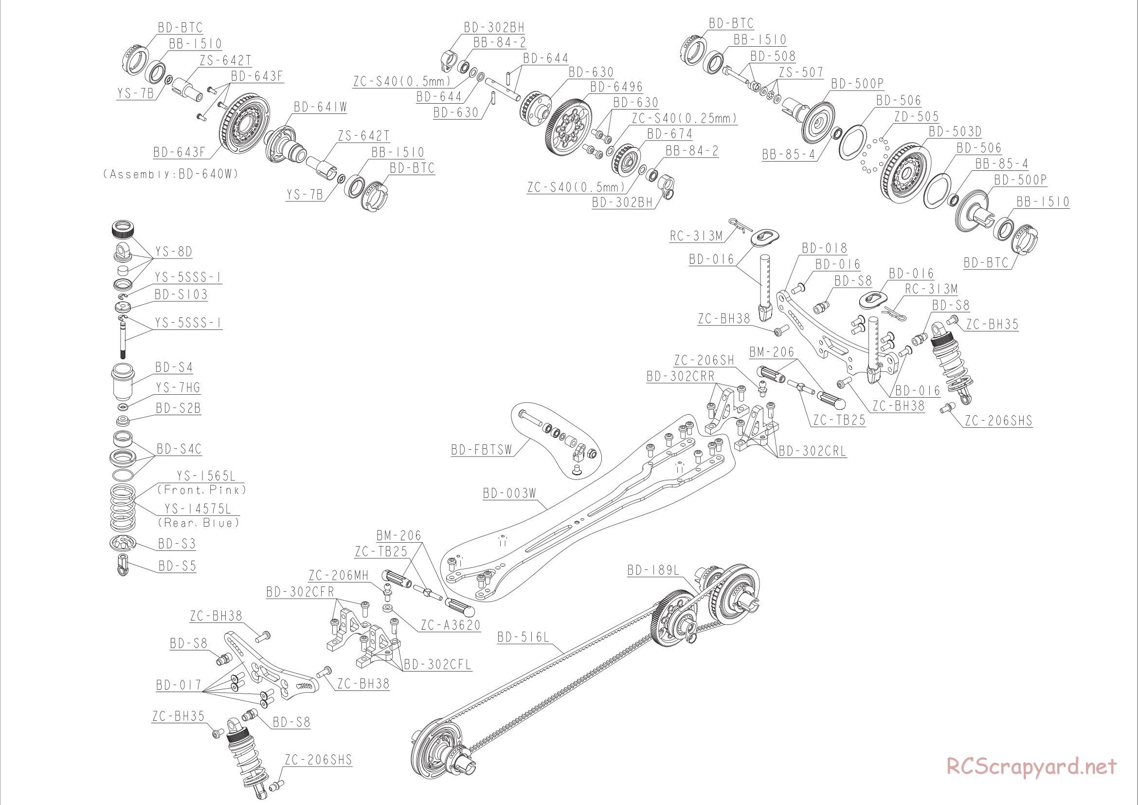 Yokomo - MR-4TC BD5 World Spec - Manual - Page 24