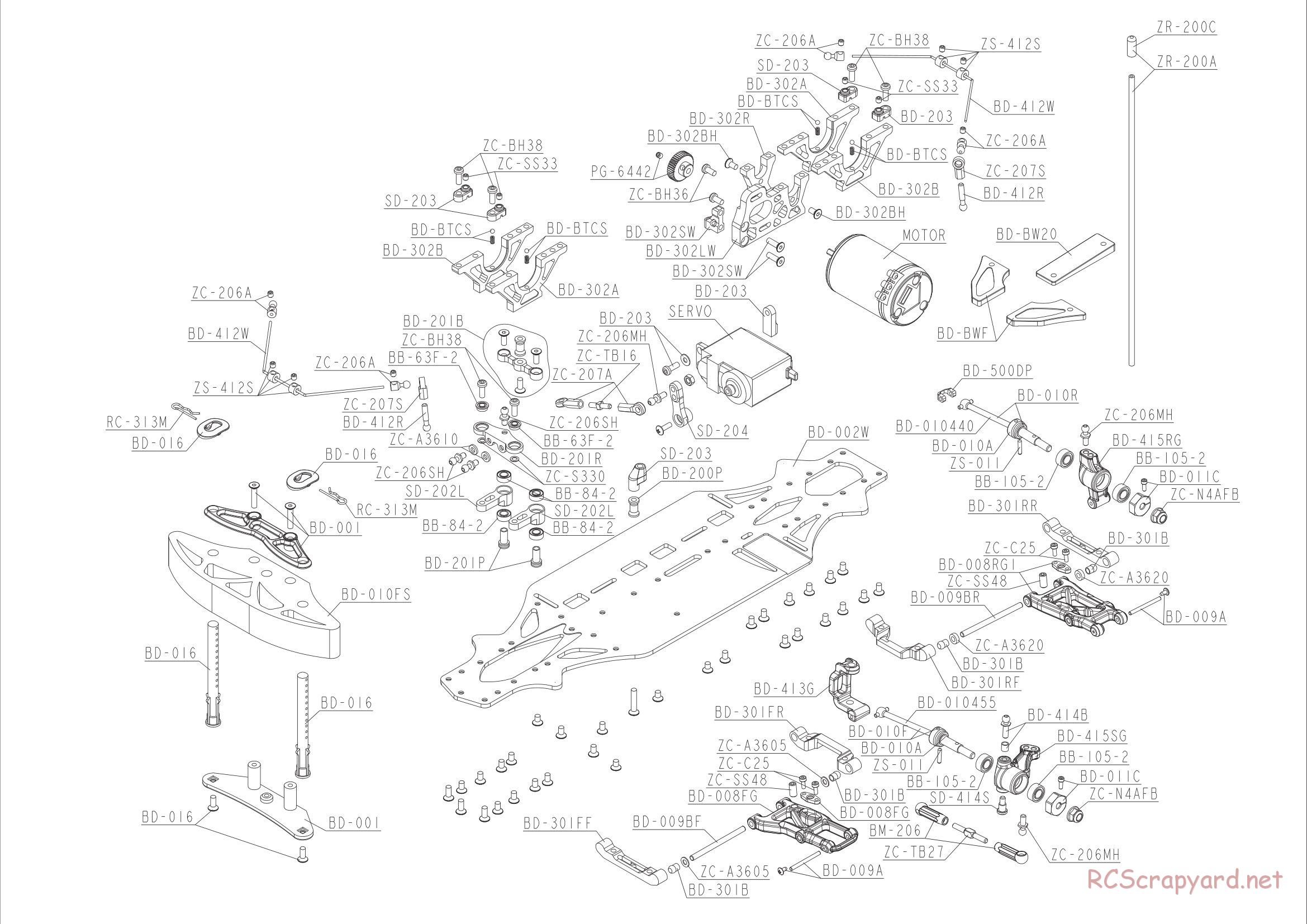 Yokomo - MR-4TC BD5 World Spec - Manual - Page 25