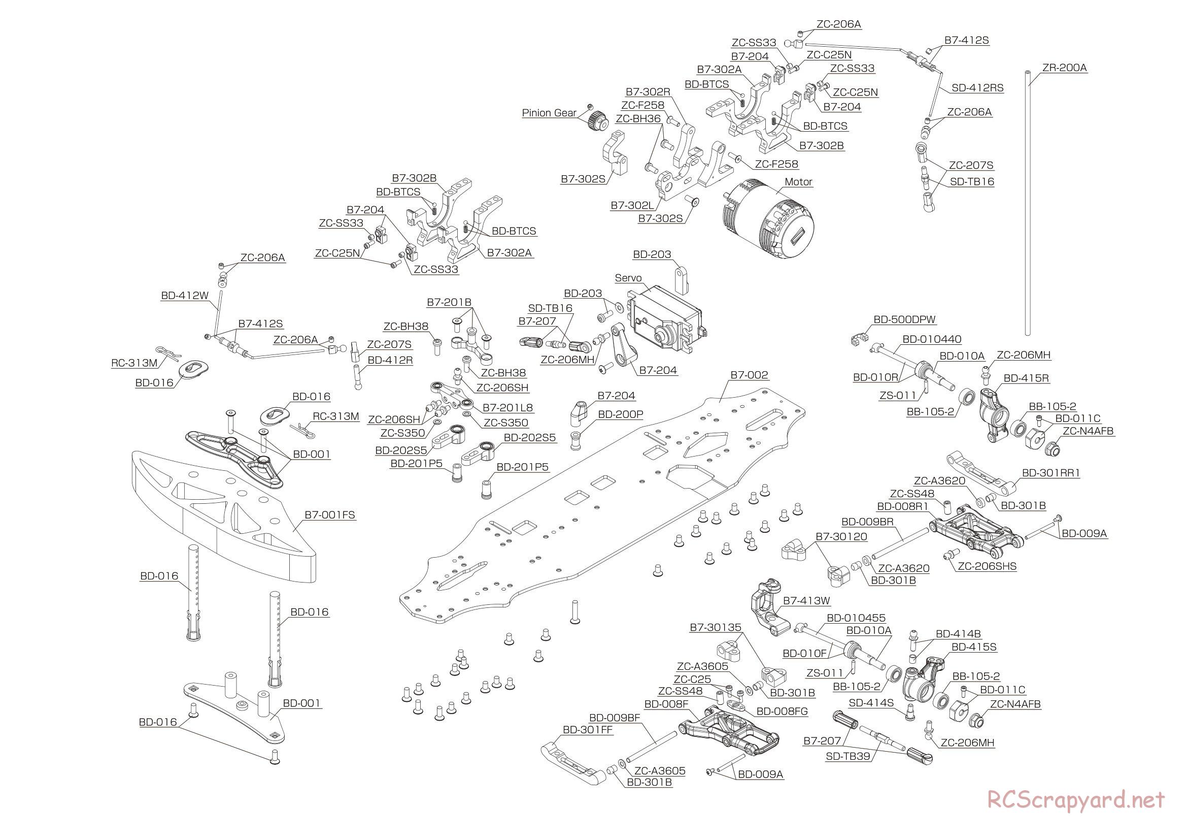 Yokomo - MR-4TC BD7 (2012) - Manual - Page 25