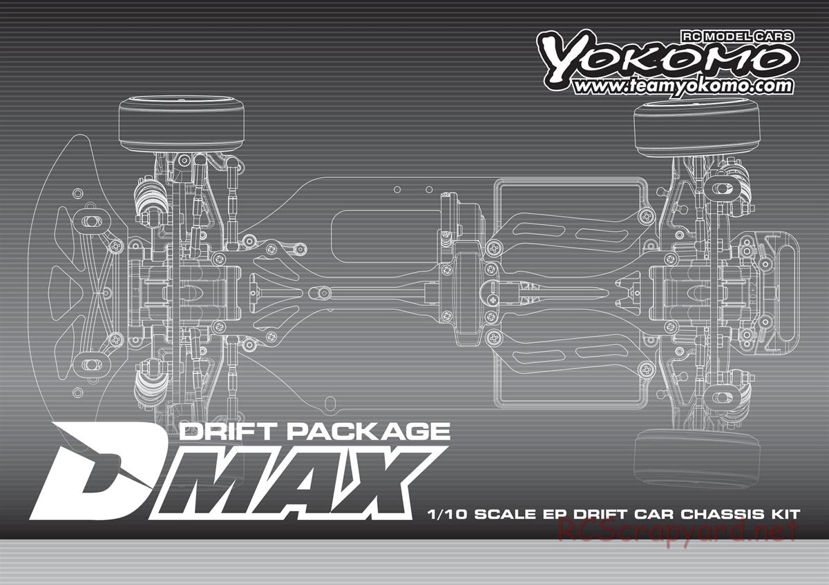 Yokomo - D-Max Drift Package - Manual - Page 1