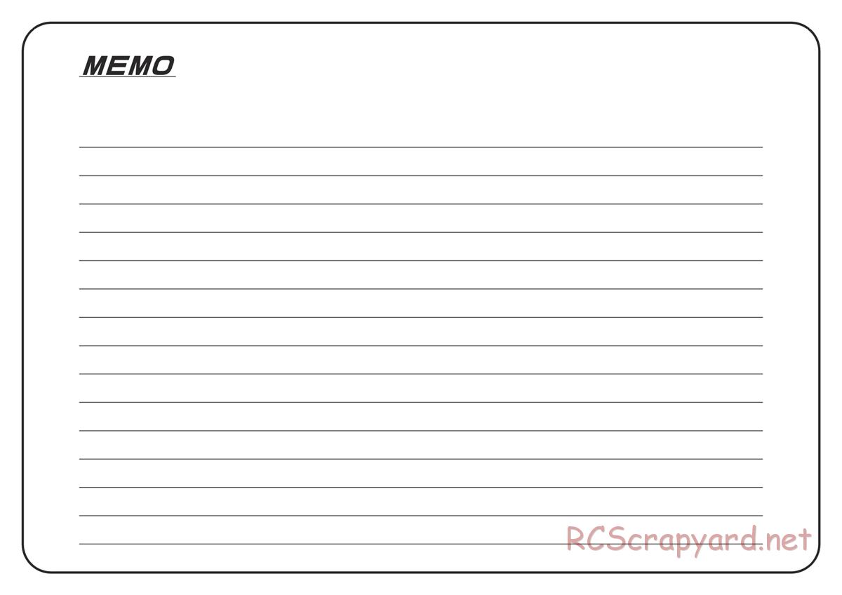 Yokomo - D-Max Drift Package - Manual - Page 31