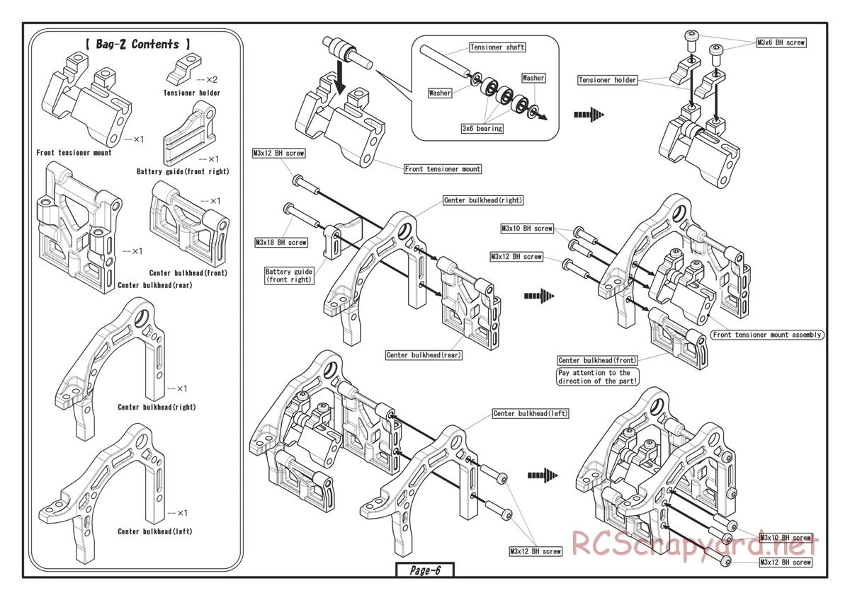 Yokomo - Drift Package DIB - Manual - Page 6