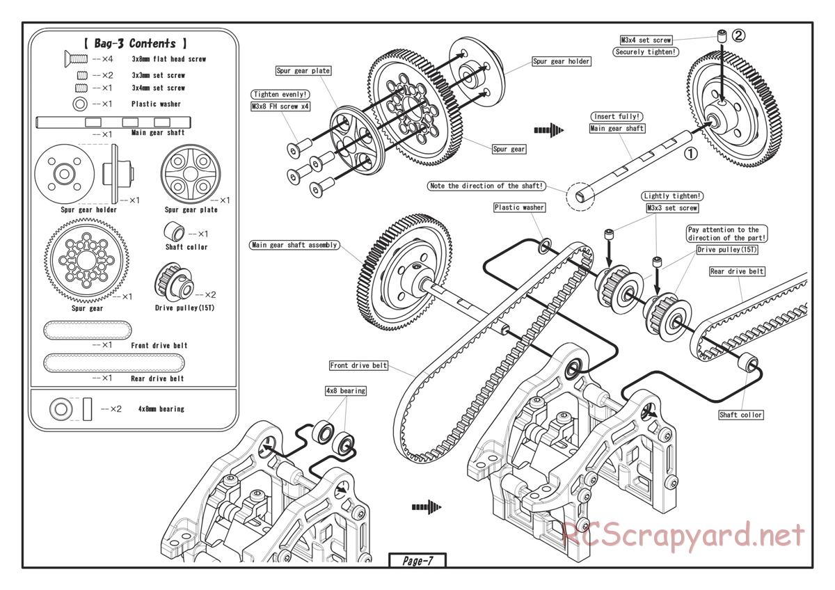 Yokomo - Drift Package DIB - Manual - Page 7