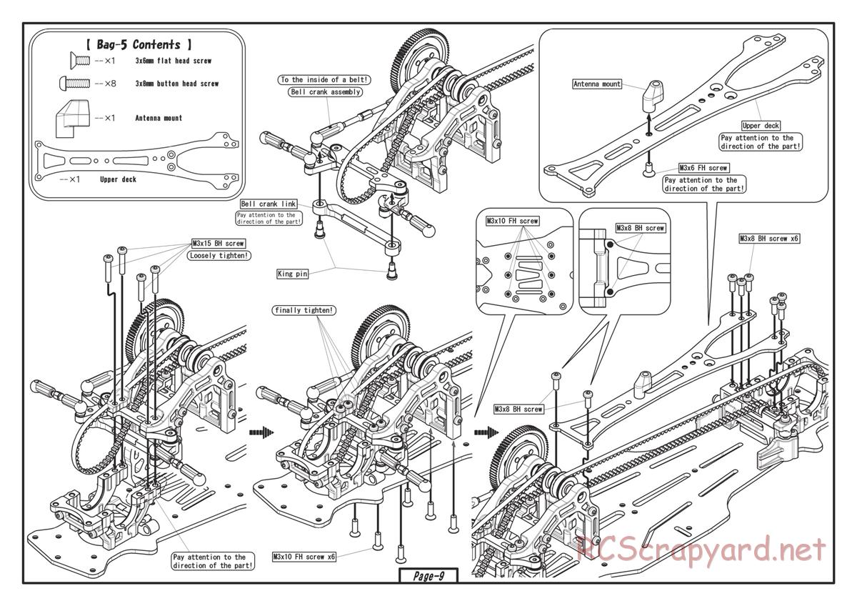 Yokomo - Drift Package DIB - Manual - Page 9